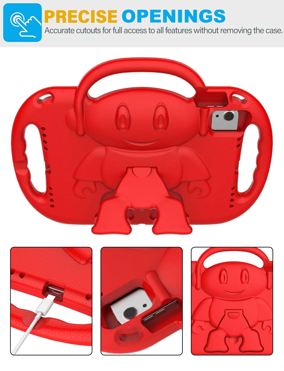 Suplik Kids Case For Ipad 10Th Generation & Air 11'' (M2) 2024 & Air 5Th/4Th Gen 10.9''& Pro 11, Durable Shockproof Case With Sh