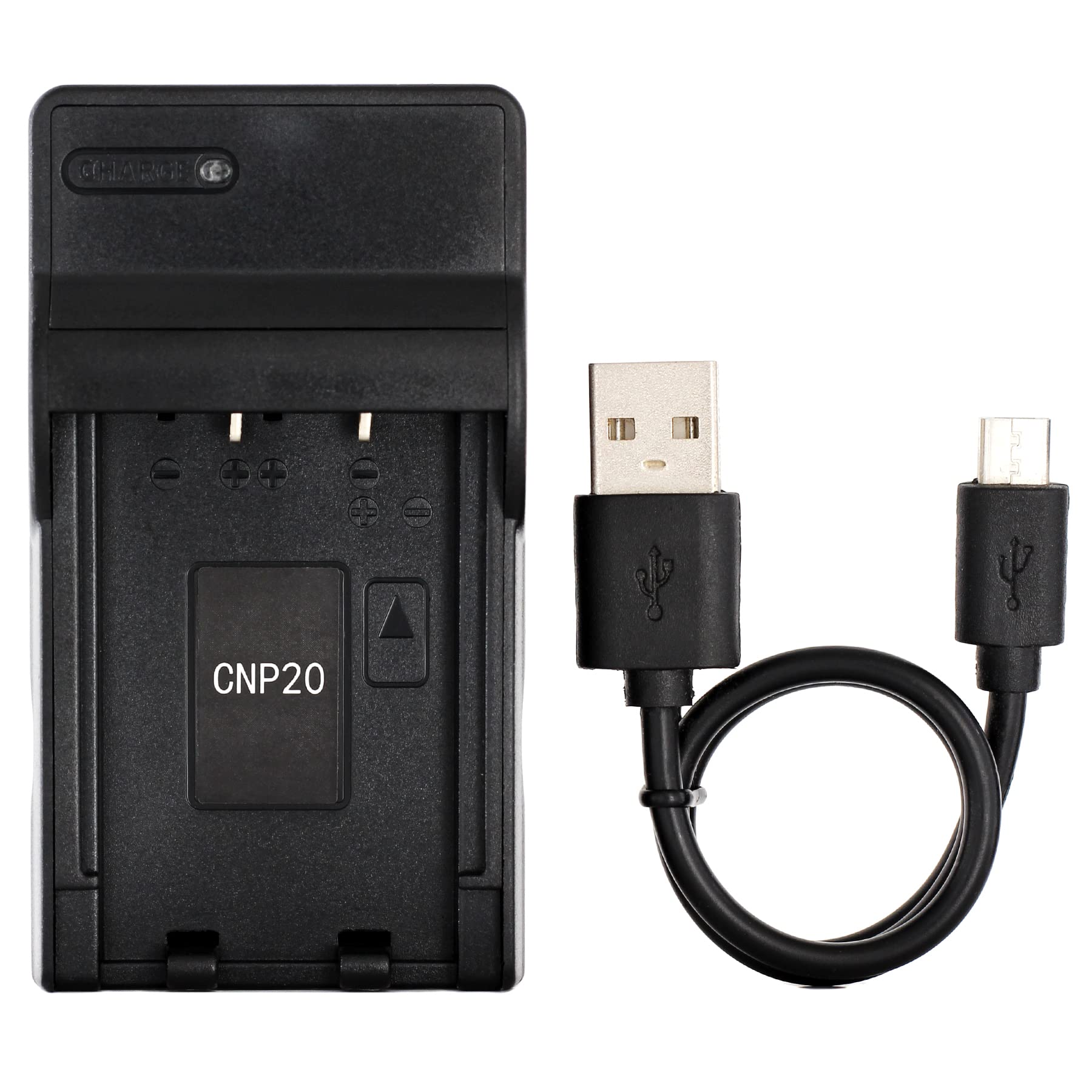Norifon NP-20 USB Charger for Casio Exilim Card EX-M20, EX-S100, EX-S3, EX-S500, EX-S600, EX-S770, EX-S880, Exilim Zoom EX-Z18, 
