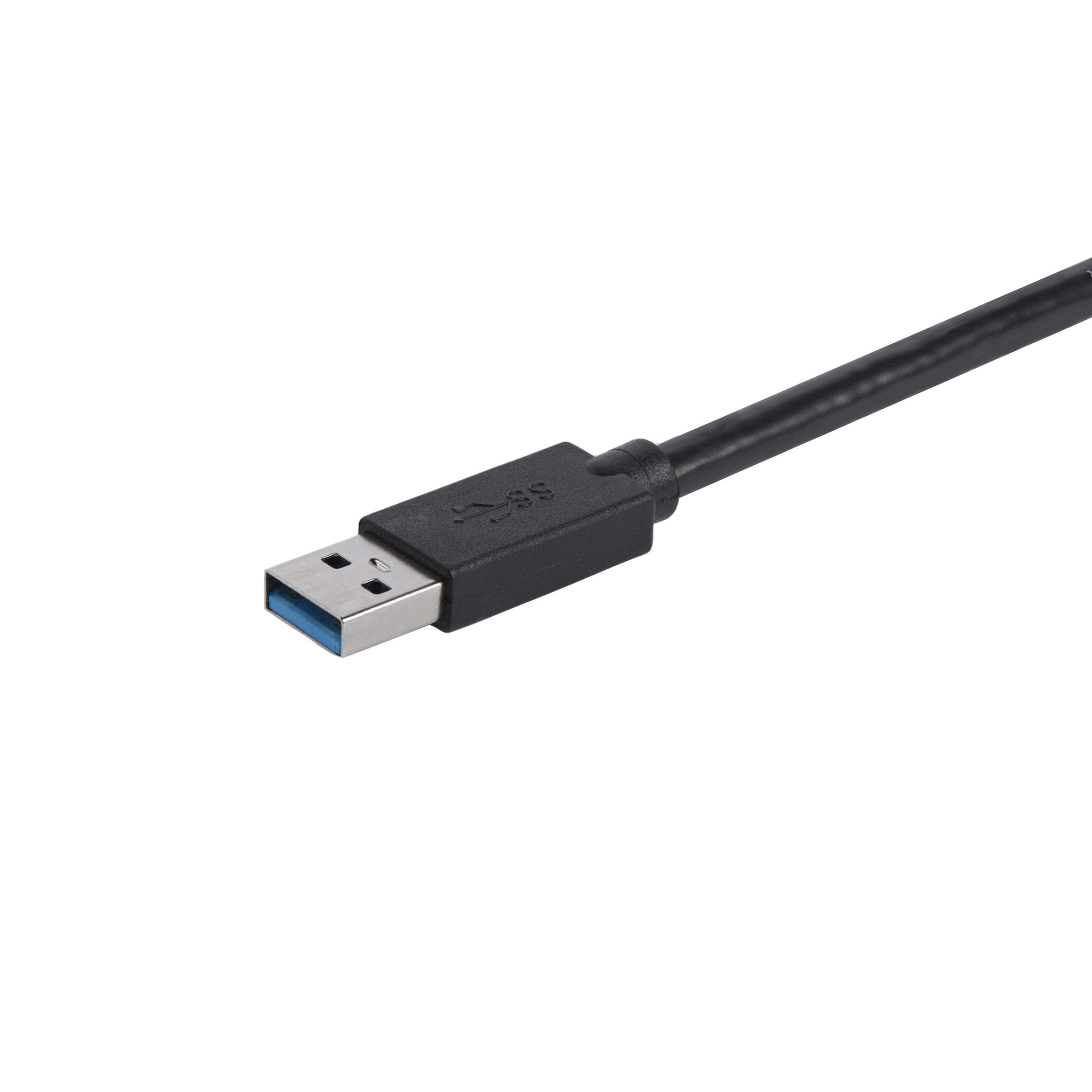 Startech.Com Usb 3.0 To Dvi Adapter With 1 Port Usb Hub - 1920X1200 - External Video & Graphics Card - Dual Monitor Display Adap