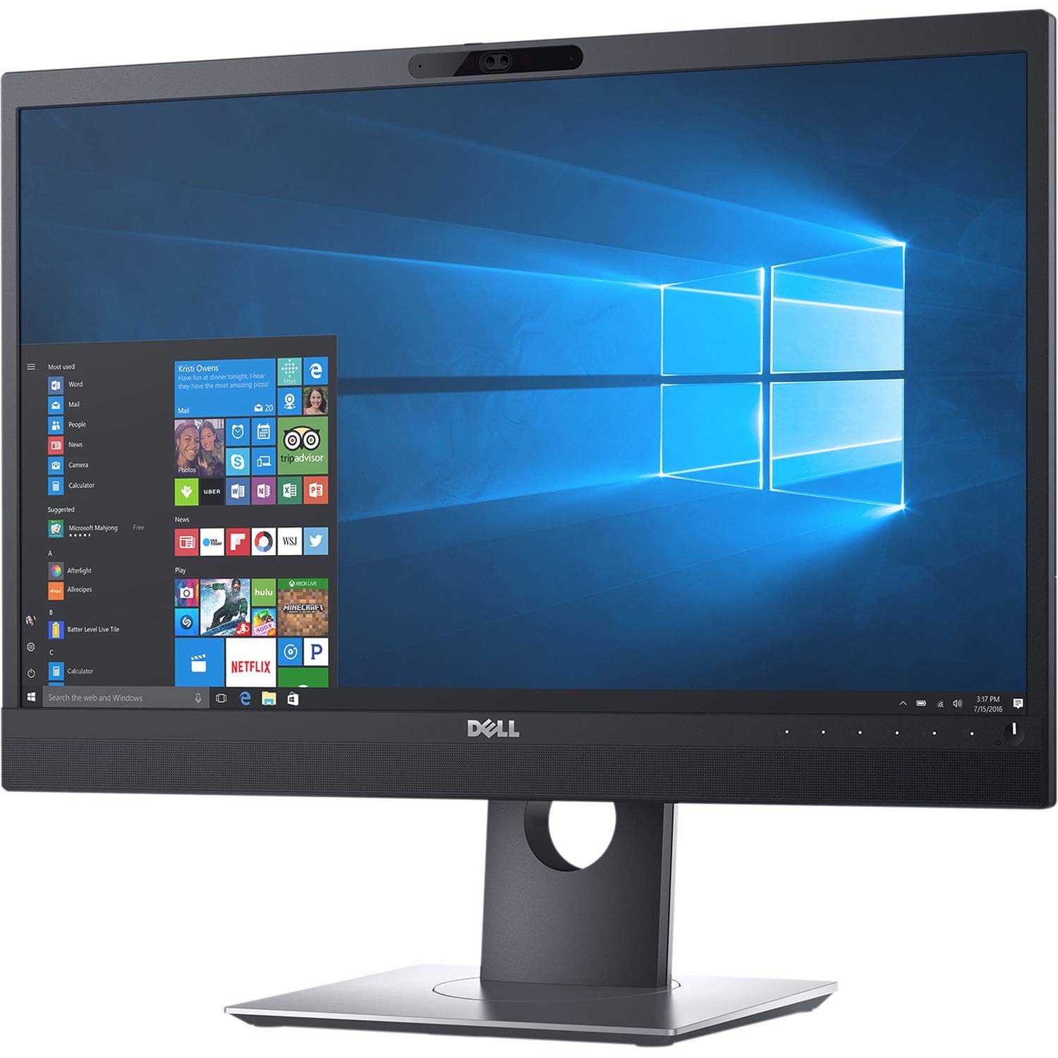 Dell P2418Hzm 24'' Video Conference Full Hd Led Monitor With Built In Speakers