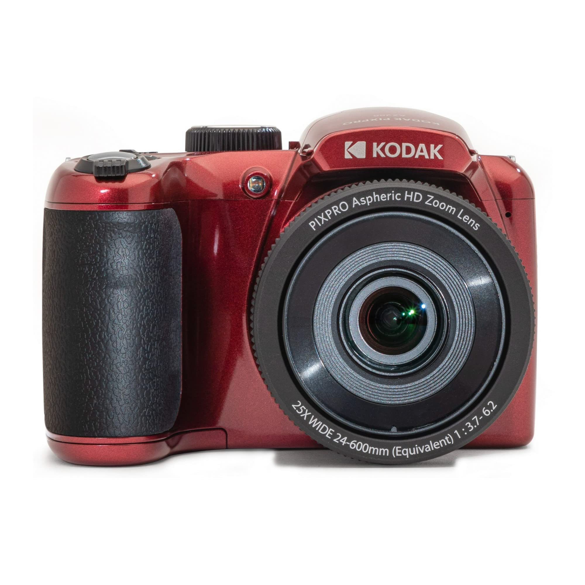 KODAK PIXPRO AZ255-RD 16MP Digital Camera 25X Optical Zoom 24mm Wide Angle Lens Optical Image Stabilization 1080P Full HD Video 