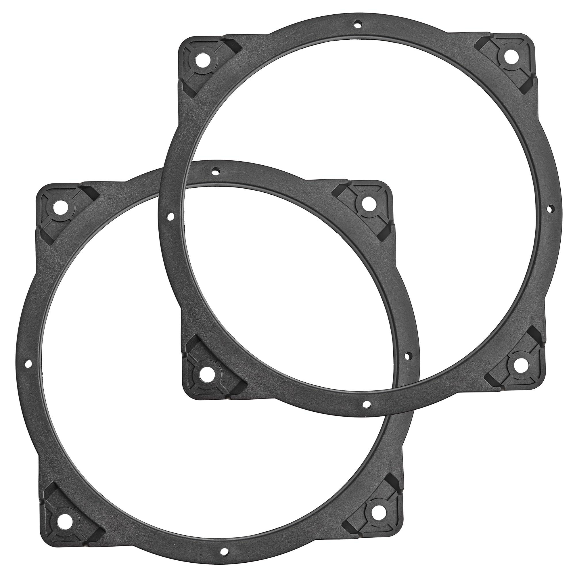 Nuith 6.5 Inch Front Door Speaker Adapter Spacer Ring Fit For Hyundai Sonata 2011 2017/Santa Fe 2014 2015/Kia 2001 2012, 6.5'' 6