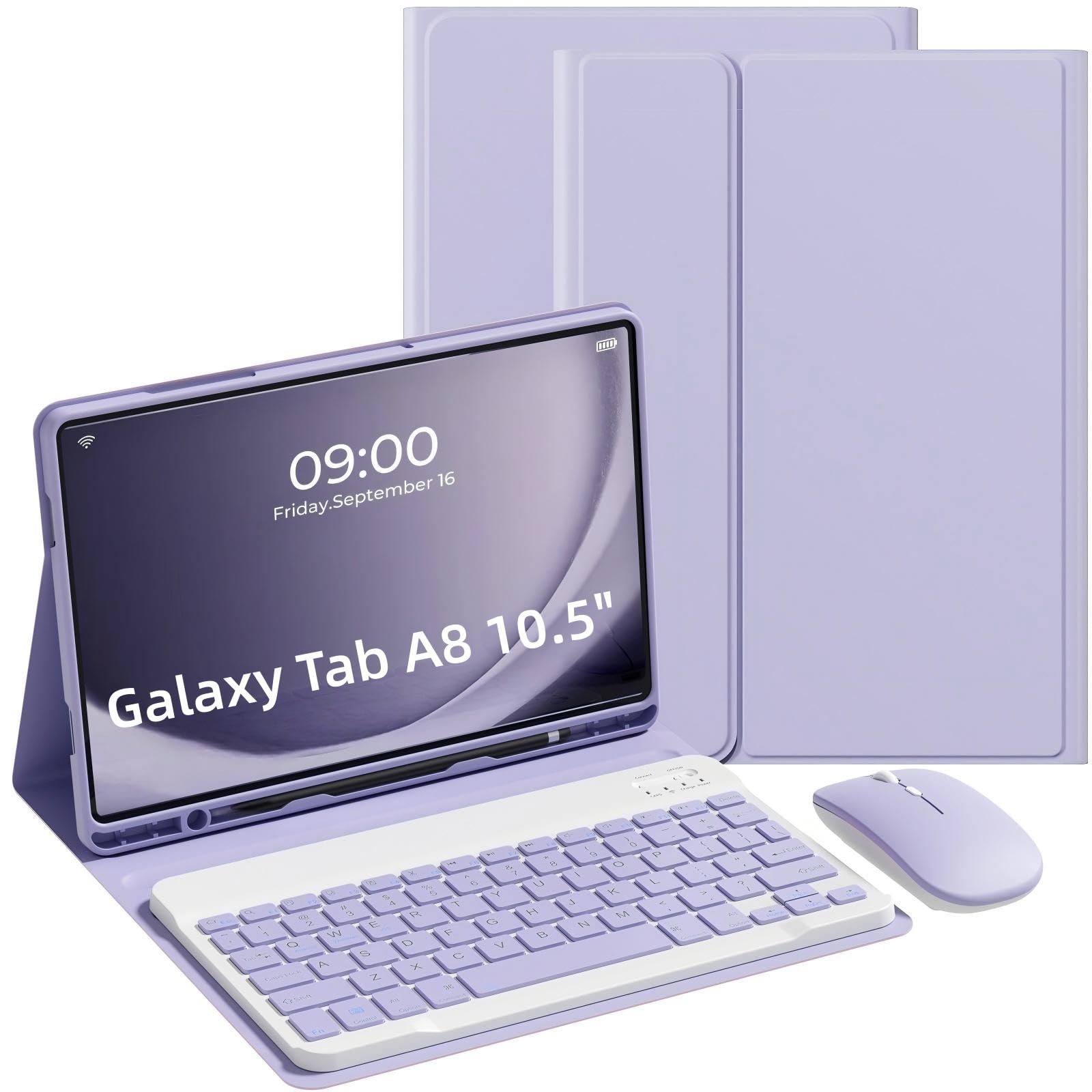 Keyboard Case for Samsung Galaxy Tab A8 10.5 2022(SMX200/X205/X207)