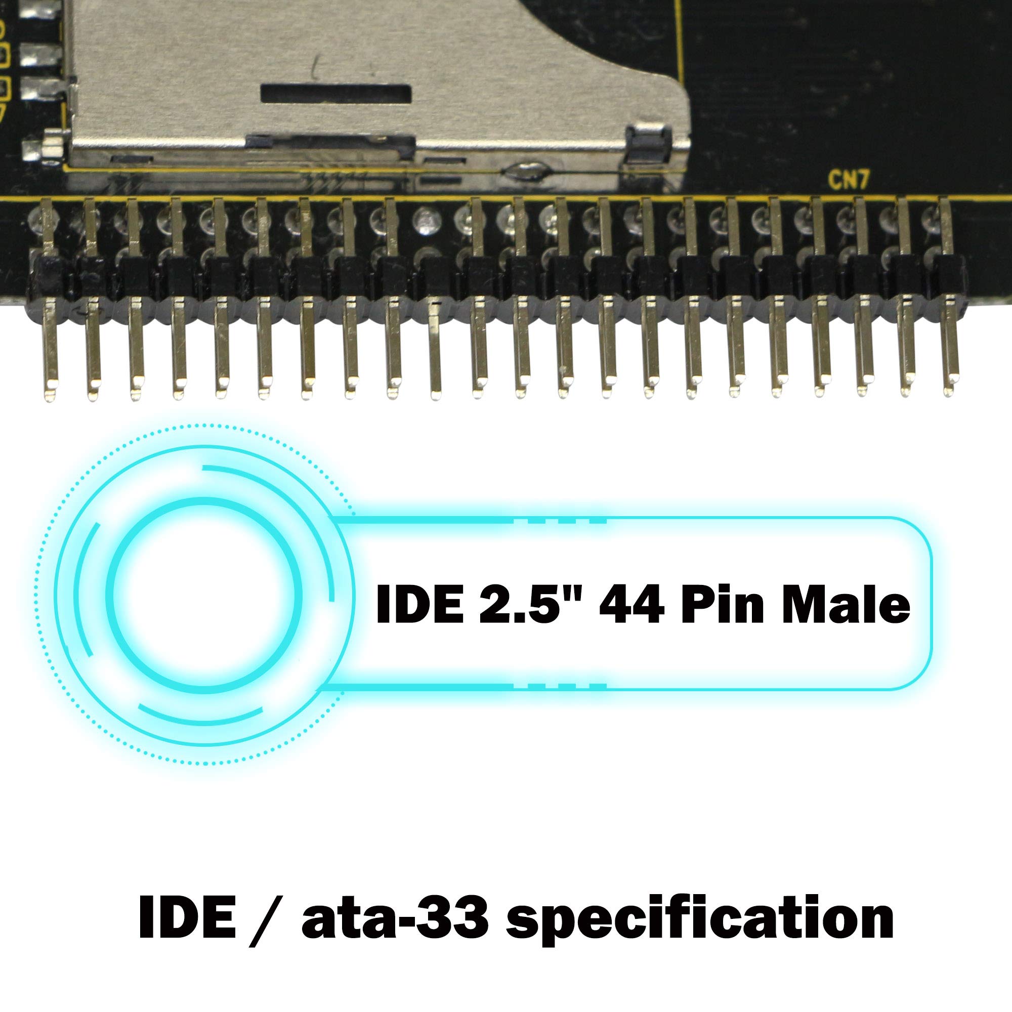 Gintooyun Sd Card To 2.5 Inch Ide Adapter