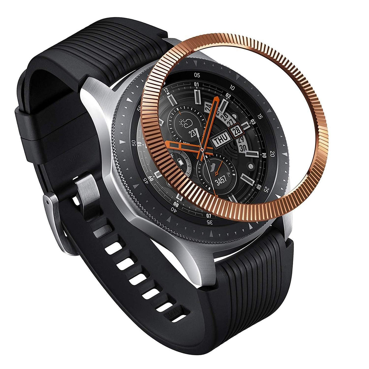 Ringke Bezel Styling For Galaxy Watch 46Mm / Galaxy Gear S3 Frontier & Classic Bezel Ring Adhesive Cover Anti Scratch Stainless