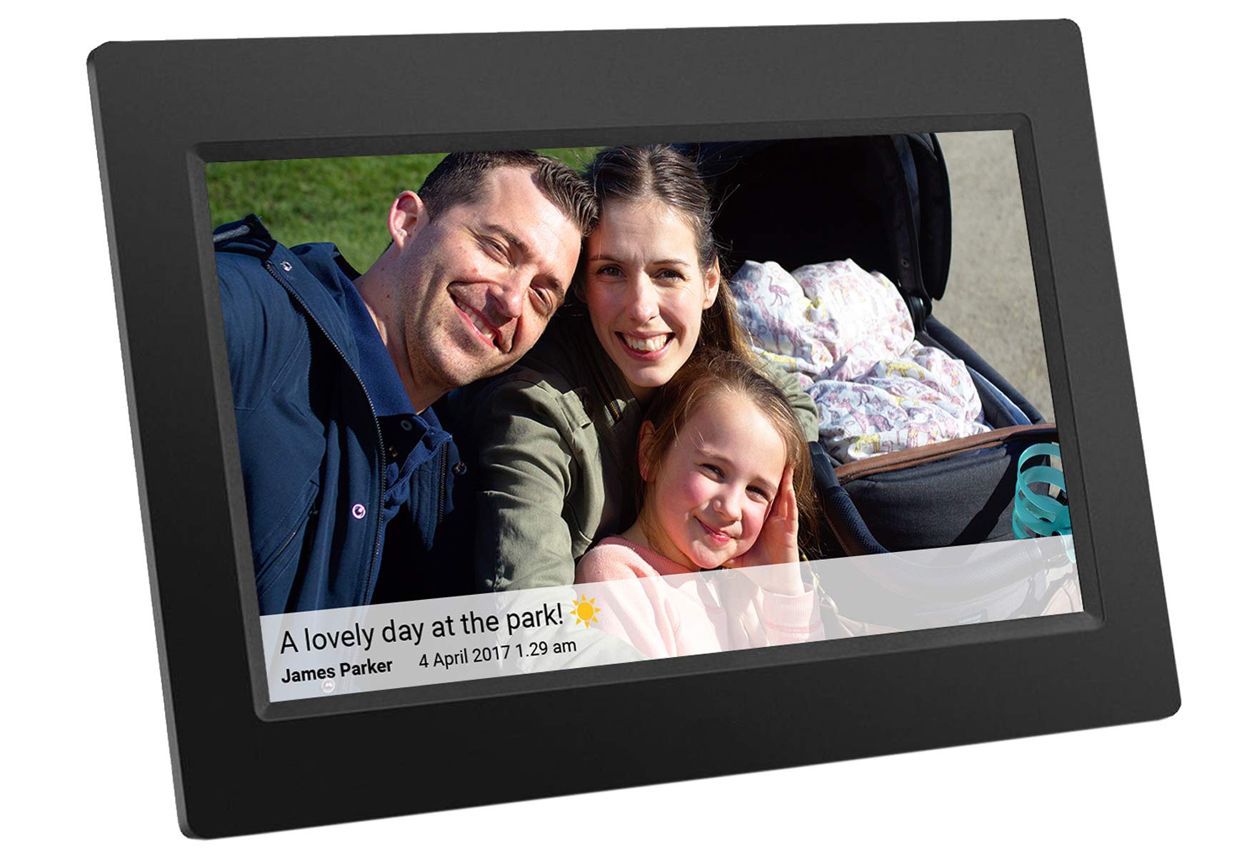 Feelcare 10 Inch Wifi Digital Picture Frame   Electronic, Wall Mountable Smart Frames,Frameo App   Send Photos & Videos From Any