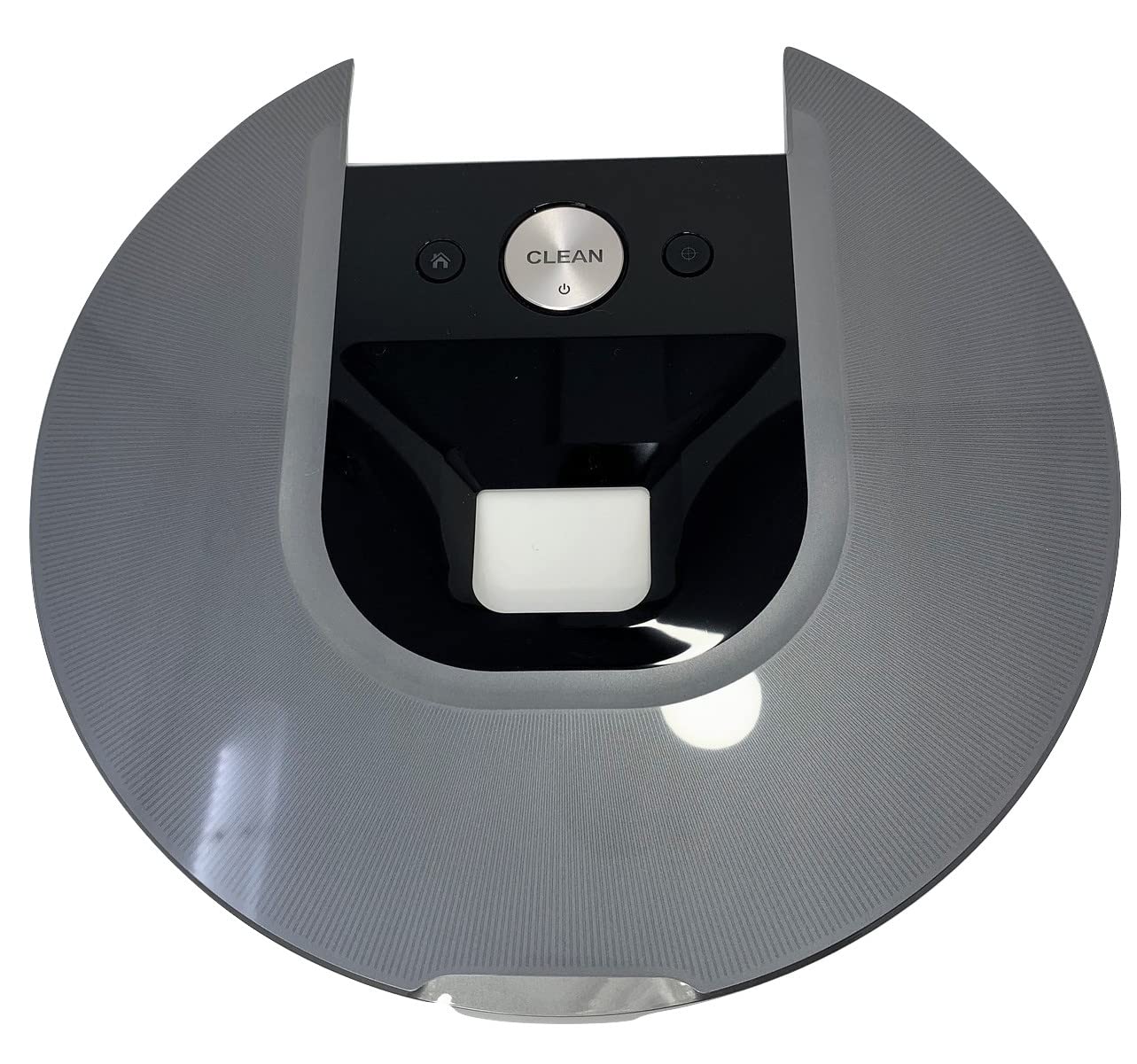 Casino187 I6 I7 I8 Gray Faceplate Top Cover For Roomba I7+ Silver