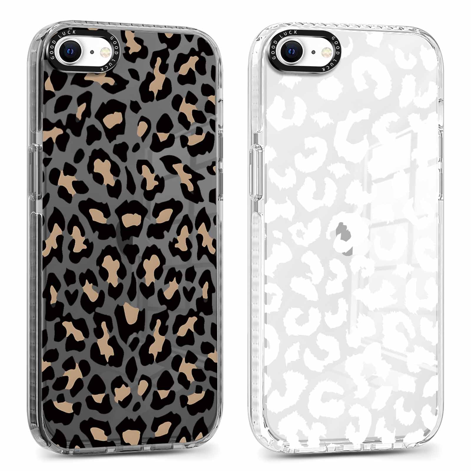 Rumdey 2 Pack Clear Bow Phone Case For Iphone 7/8 / Se 2020 / Se 2022 4.7 Inch, Cute Aesthetic Pattern Design Protective Soft Sl