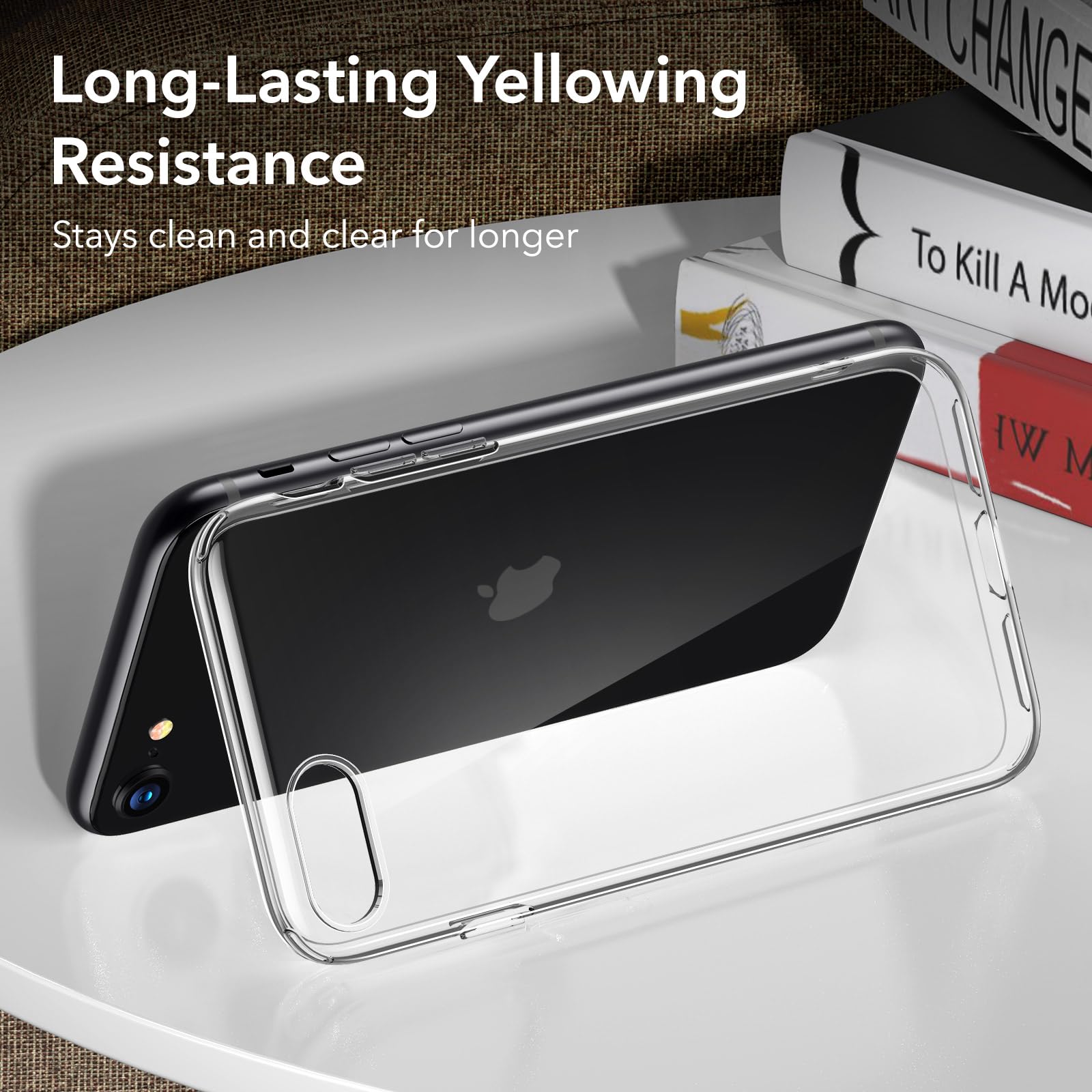 Esr For Iphone Se Case 2022/2020/3Rd/2Rd,For Iphone 8/7 Case, Thin Soft Tpu Transparent Protective Cover, Yellowing Resistant, Z