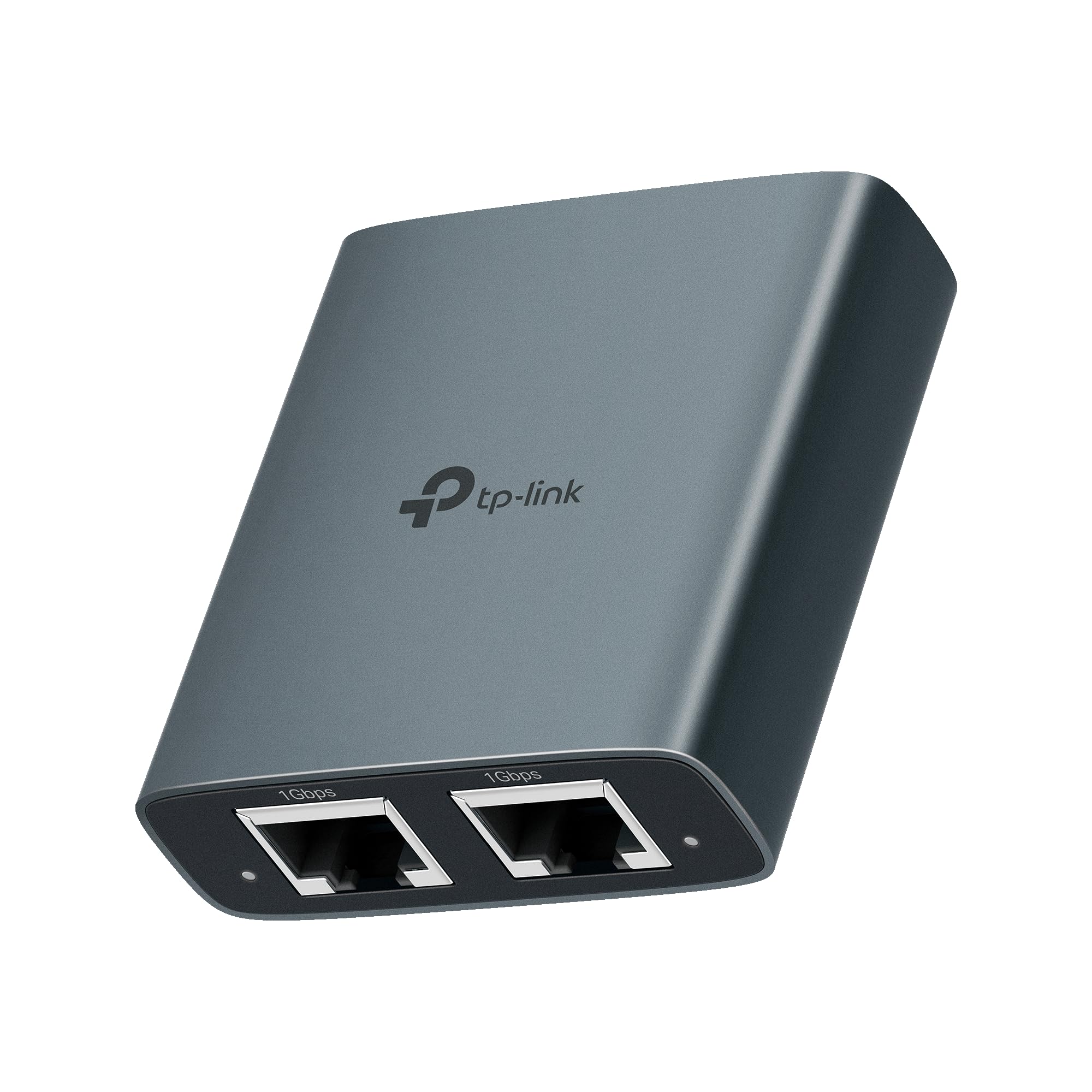 TP-Link Ethernet Splitter 1 to 2, 1000 Mbps High Speed Dual-Port Internet Splitter, Compatible w/ Cat8/7/6/5e/5, USB-C & Etherne