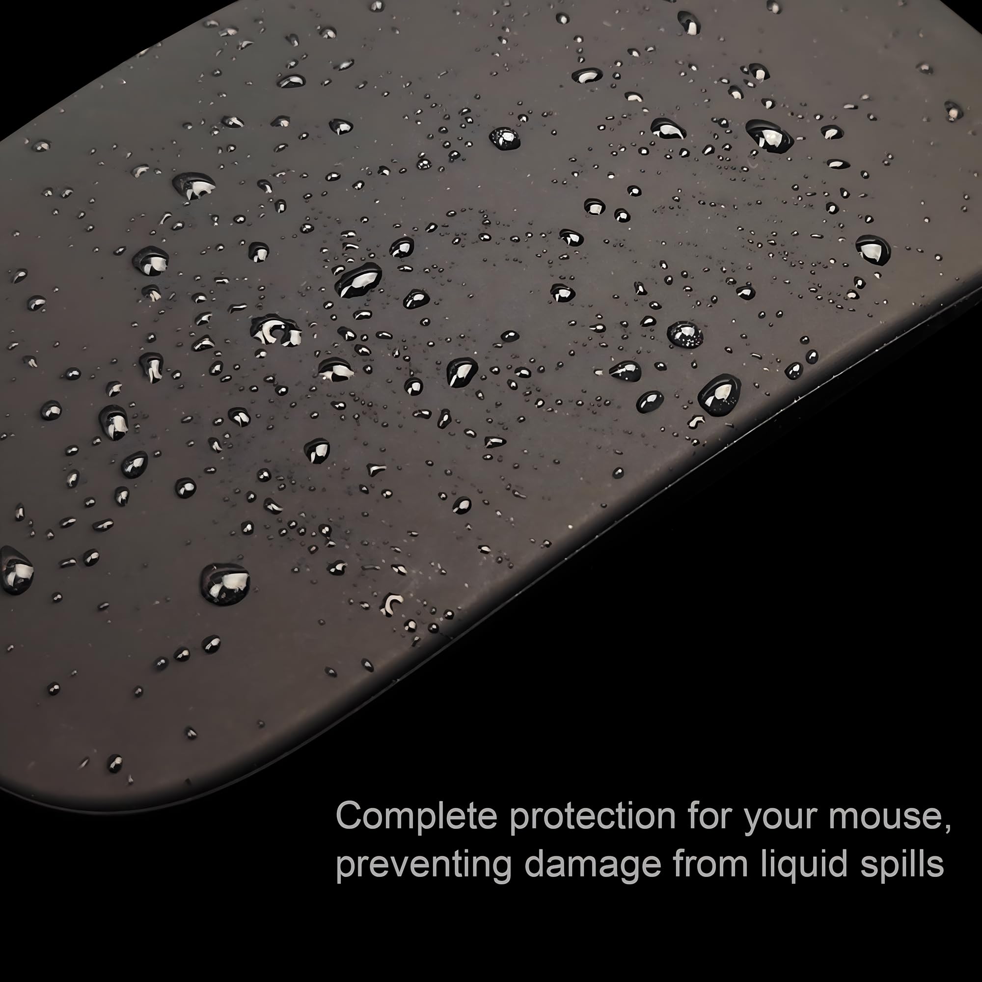 Uqy Mouse Silicone Cover, For Apple Magic Mouse 1&2, Drop Proof, Dust Proof, Ultra Thin Case Skin (White)
