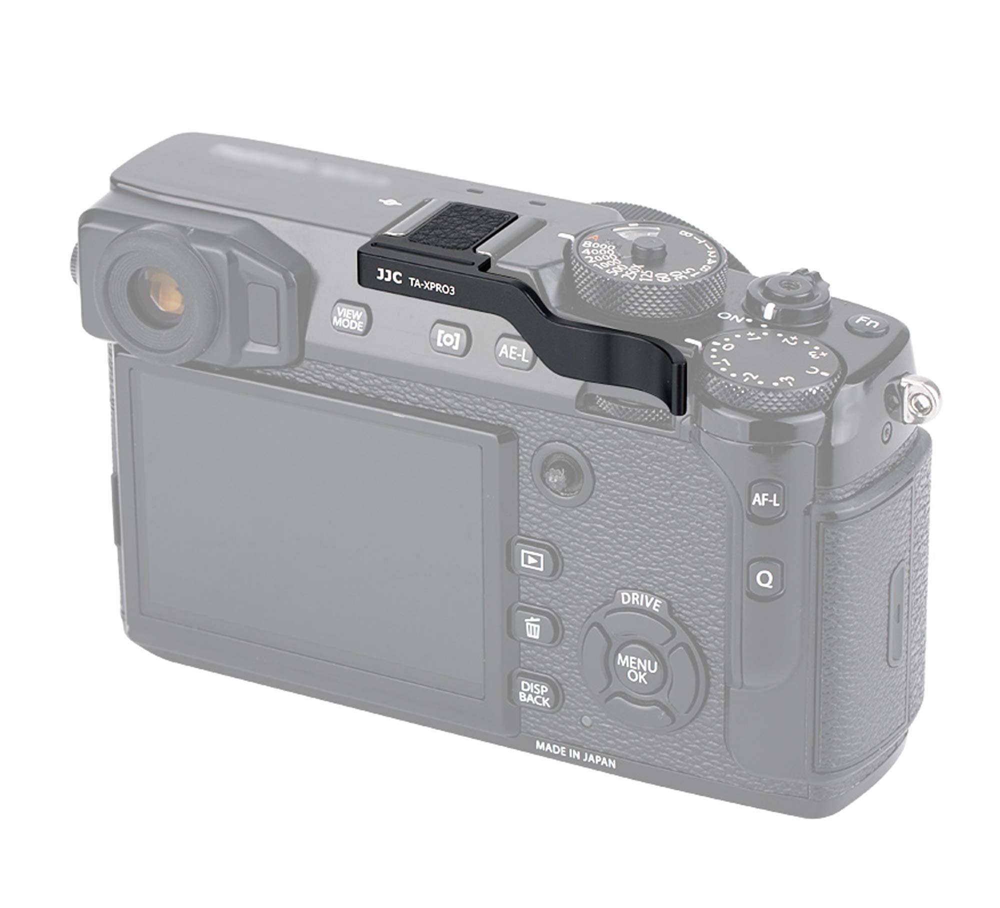 Jjc Ta Xpro3 Thumbs Up Grip For Fuji X Pro3 X Pro2 X Pro1 Camera, Hot Shoe Thumb Grip Comaptible With Fujifilm Xpro3 Xpro2 Xpro1