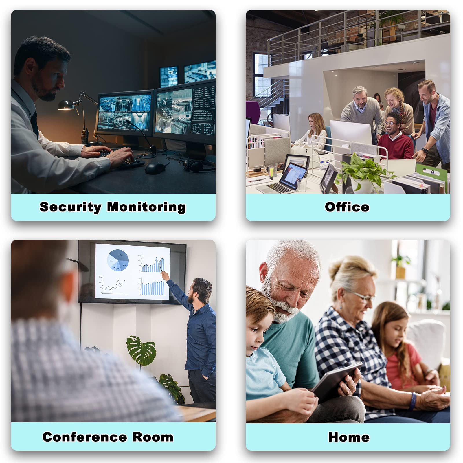 Lornceng Usb Extender Over Ethernet Cat5E/6/7 Up To 656Ft(200M), Usb Rj45 Extender For Keyboard Mouse Extension, Plug And Play,