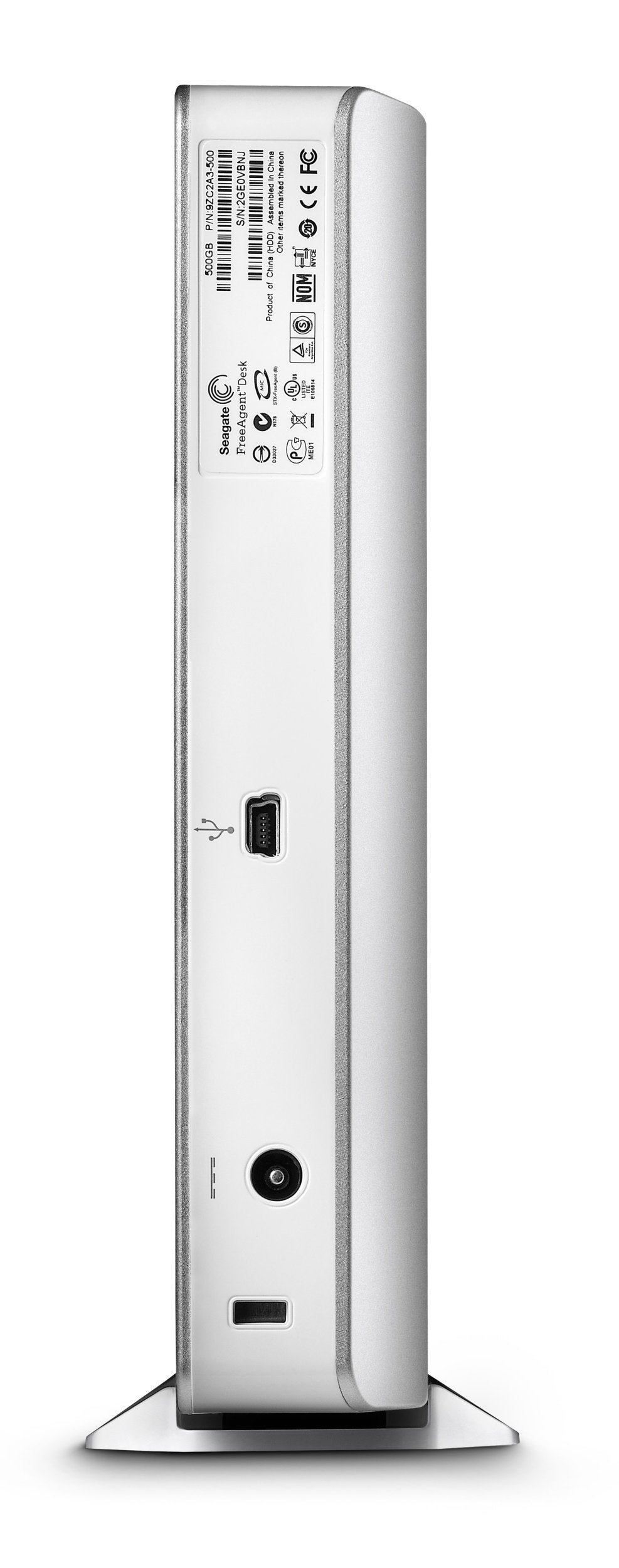 Seagate FreeAgent Desk 500 GB External Hard Drive   Silver (ST305004FDA2E1 RK)