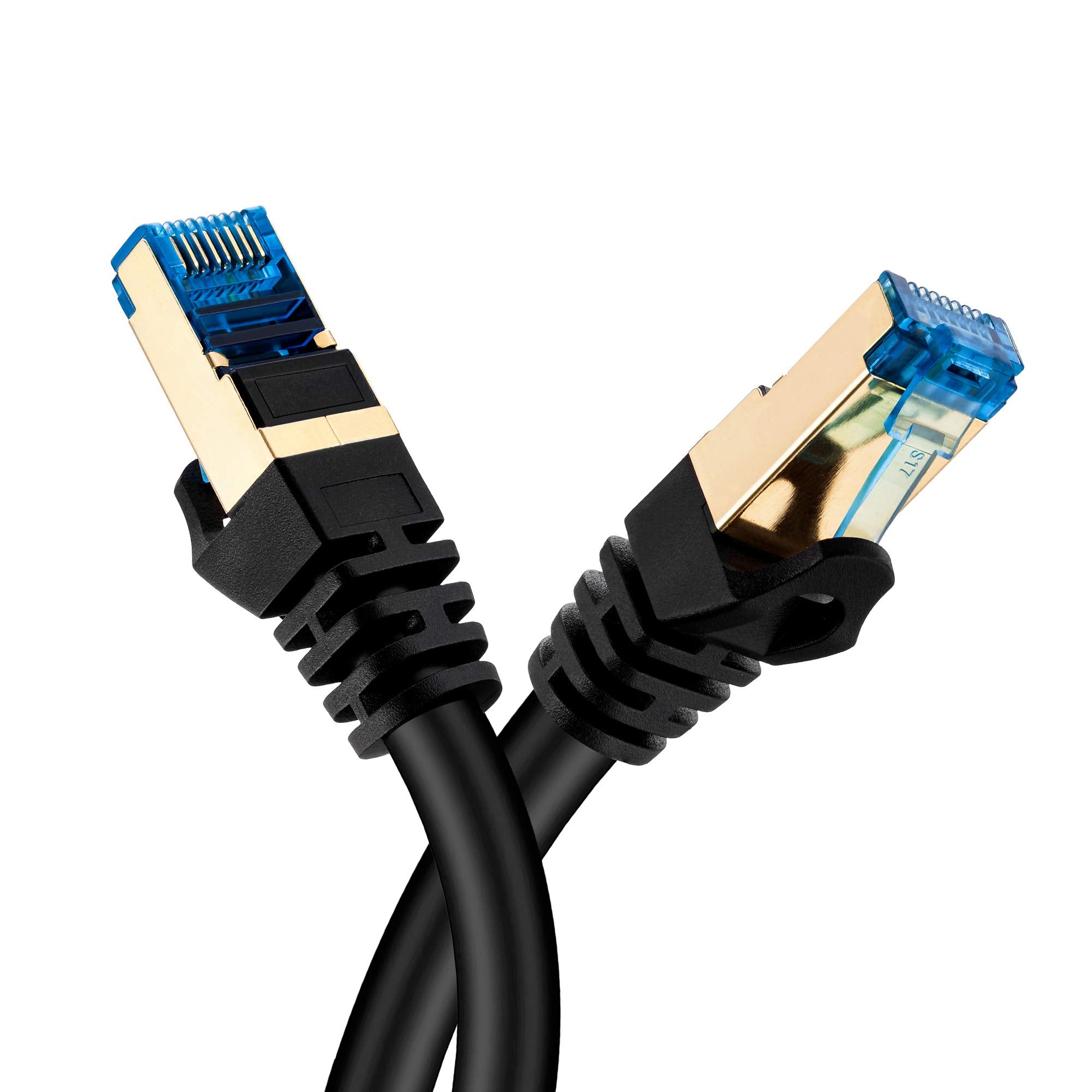 Hftywy Cat 7 Ethernet Cable 10 Ft Ethernet Cable 26Awg Heavy Duty Cat 7 Internet Network Computer Patch Cord Rj45 Network Cable