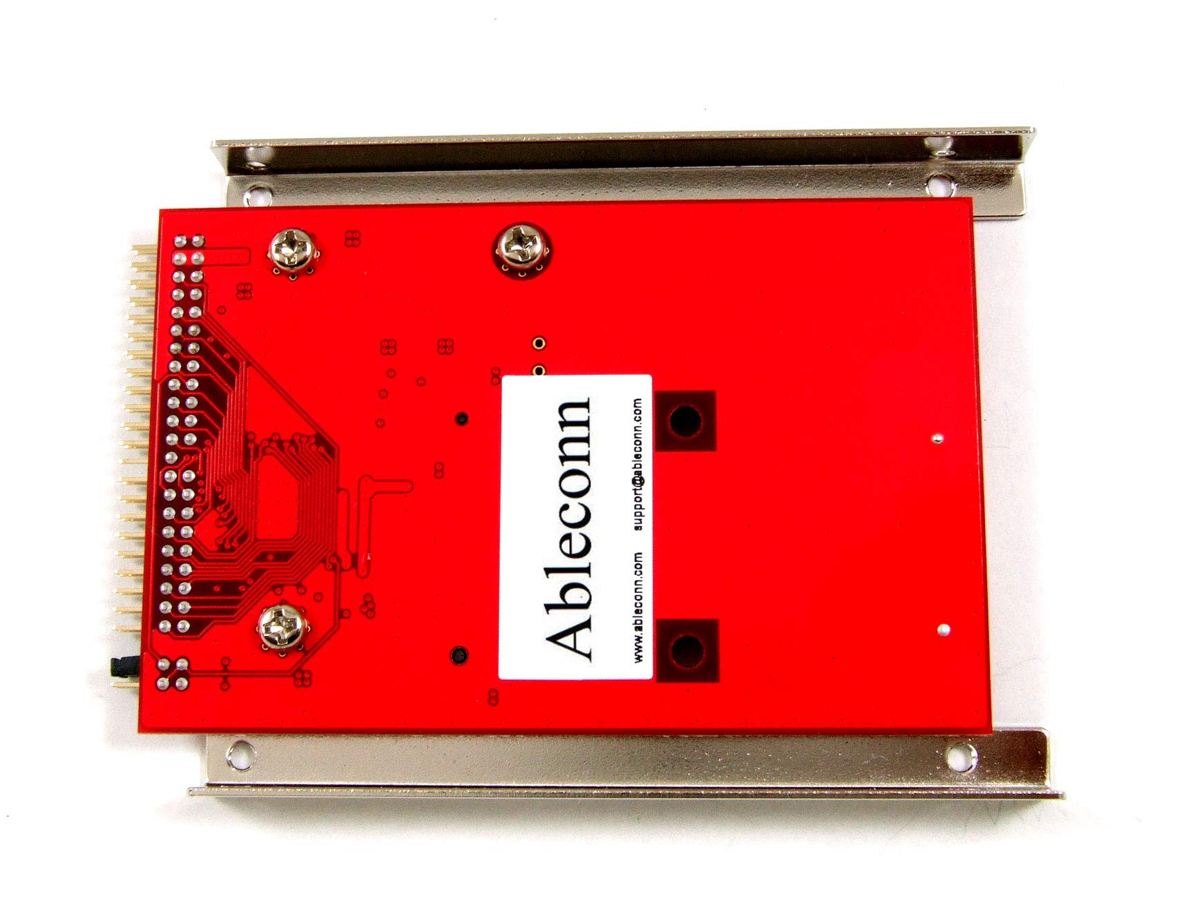 Ableconn mSATA SSD to 2.5 IDE Adapter Converter with Aluminum Frame Bracket - Latch & Retain for 9.5mm SSD Drive