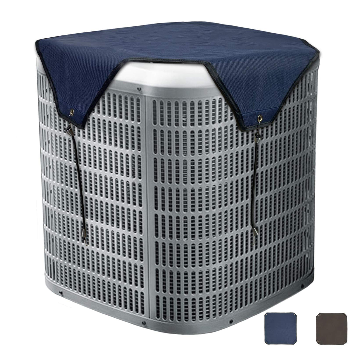 Foozet Air Conditioner Cover For Outside Units, Ac Cover For Central Units, Heavy Duty Winter Top, 28 X 28 Inches