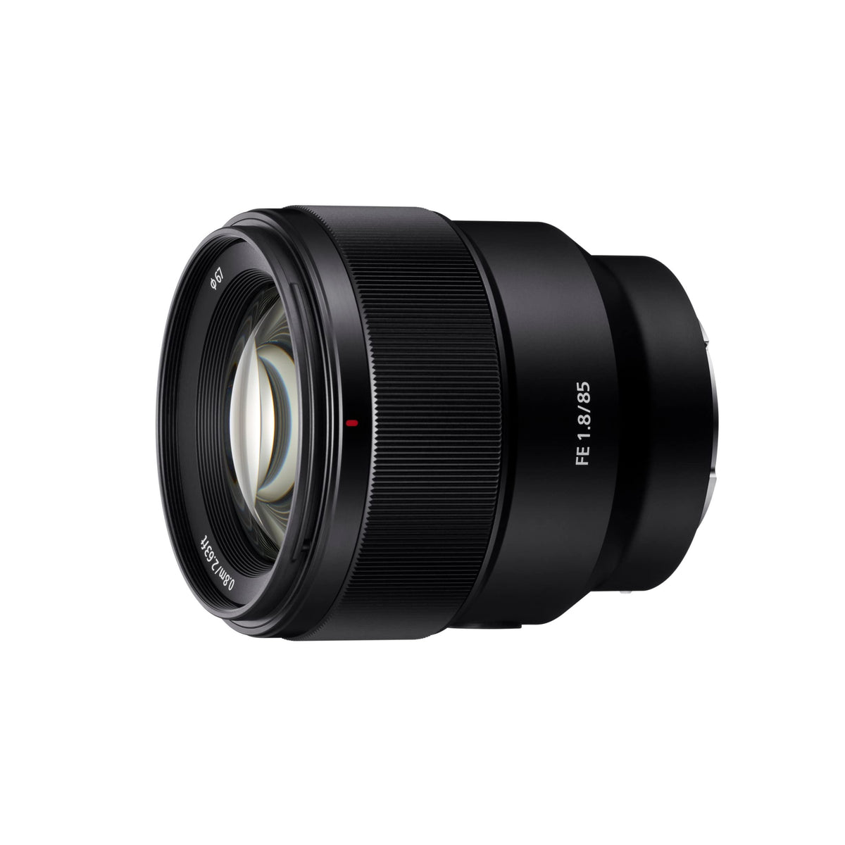 Sony SEL 85F18 Portrait Lens Fixed Focal 85mm F1.8 Full Frame Suitable for A7, ZV E10, A6000 and Nex Series, E Mount Black