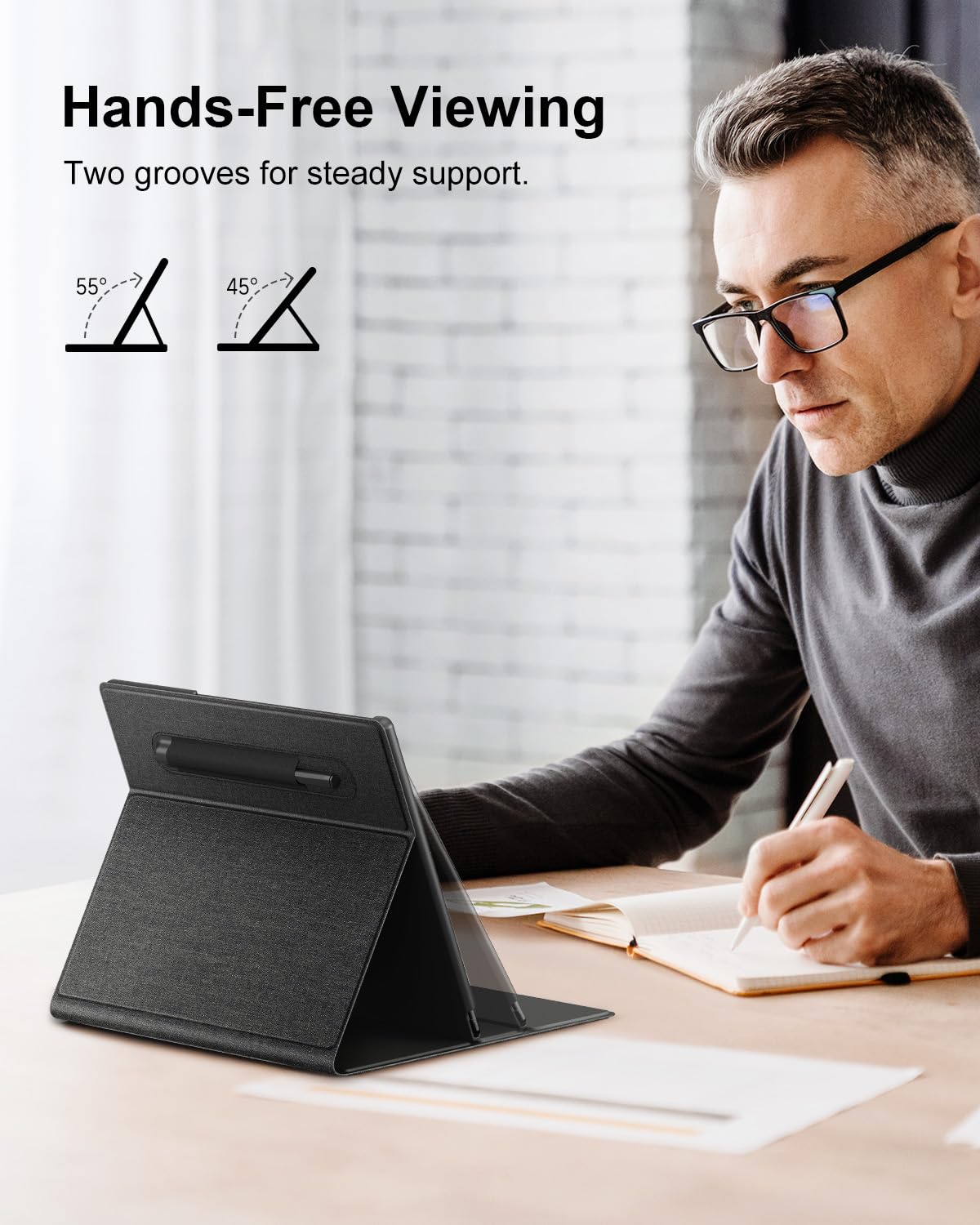 Ayotu Book Folio Case For Remarkable 2 Paper Tablet 10.3'' 2020 Released, Premuin Fabric Smart Cover With Pen Pocket, Stable Fol