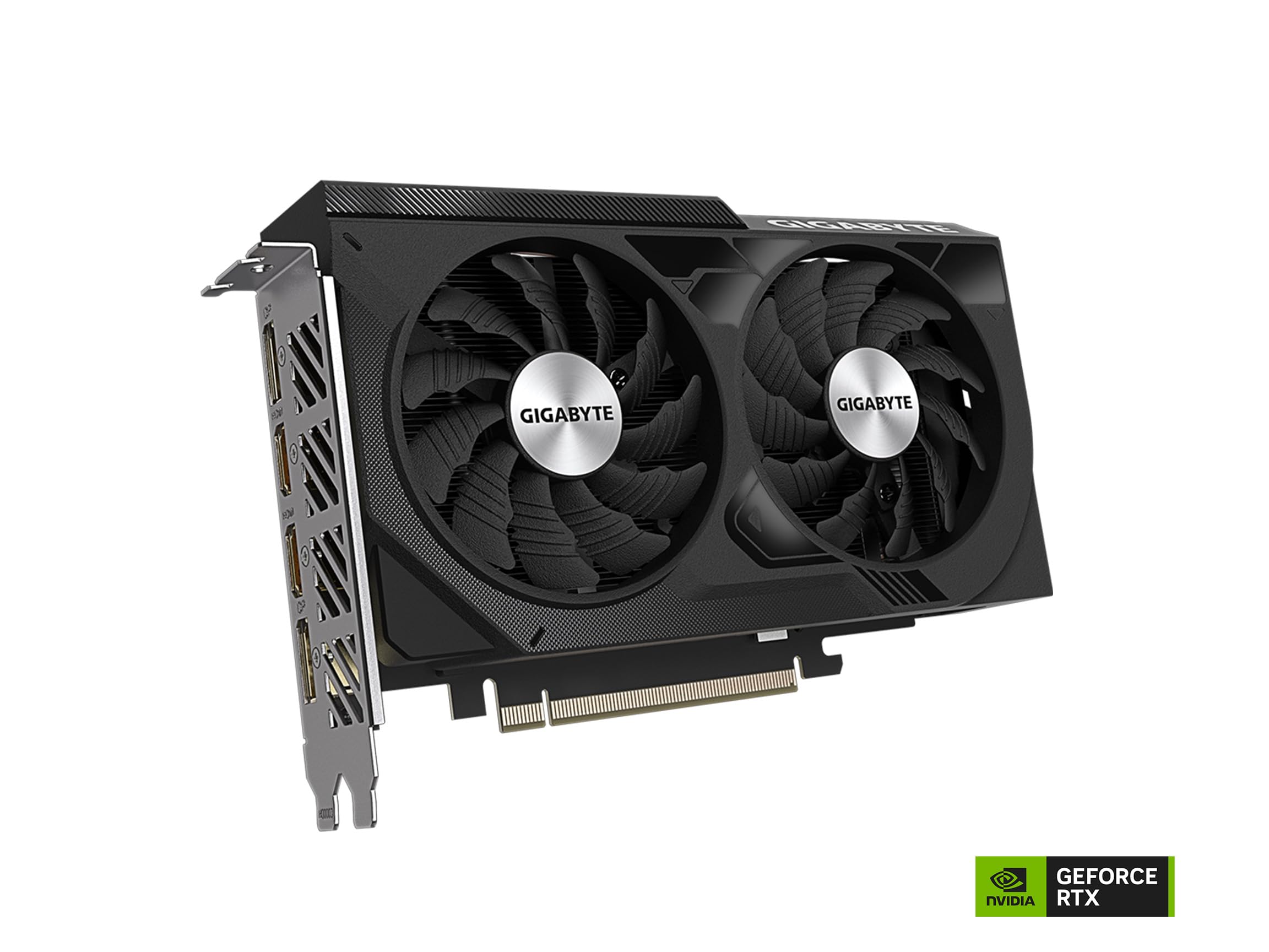 Gigabyte Geforce Rtx 4060 Windforce Oc 8G Graphics Card, 2X Windforce Fans, 8Gb 128-Bit Gddr6, Gv-N4060Wf2Oc-8Gd Video Card