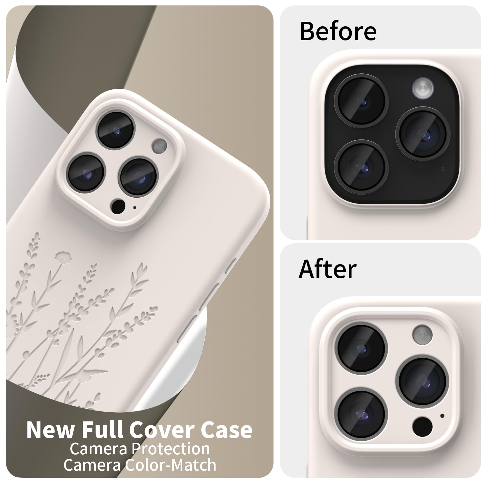 Oaoa Magnetic Case Compatible With Iphone 15 Pro Case 6.1Inch,Soft Liquid Silicone Engraved Case Compatible With Magsafe With Mi