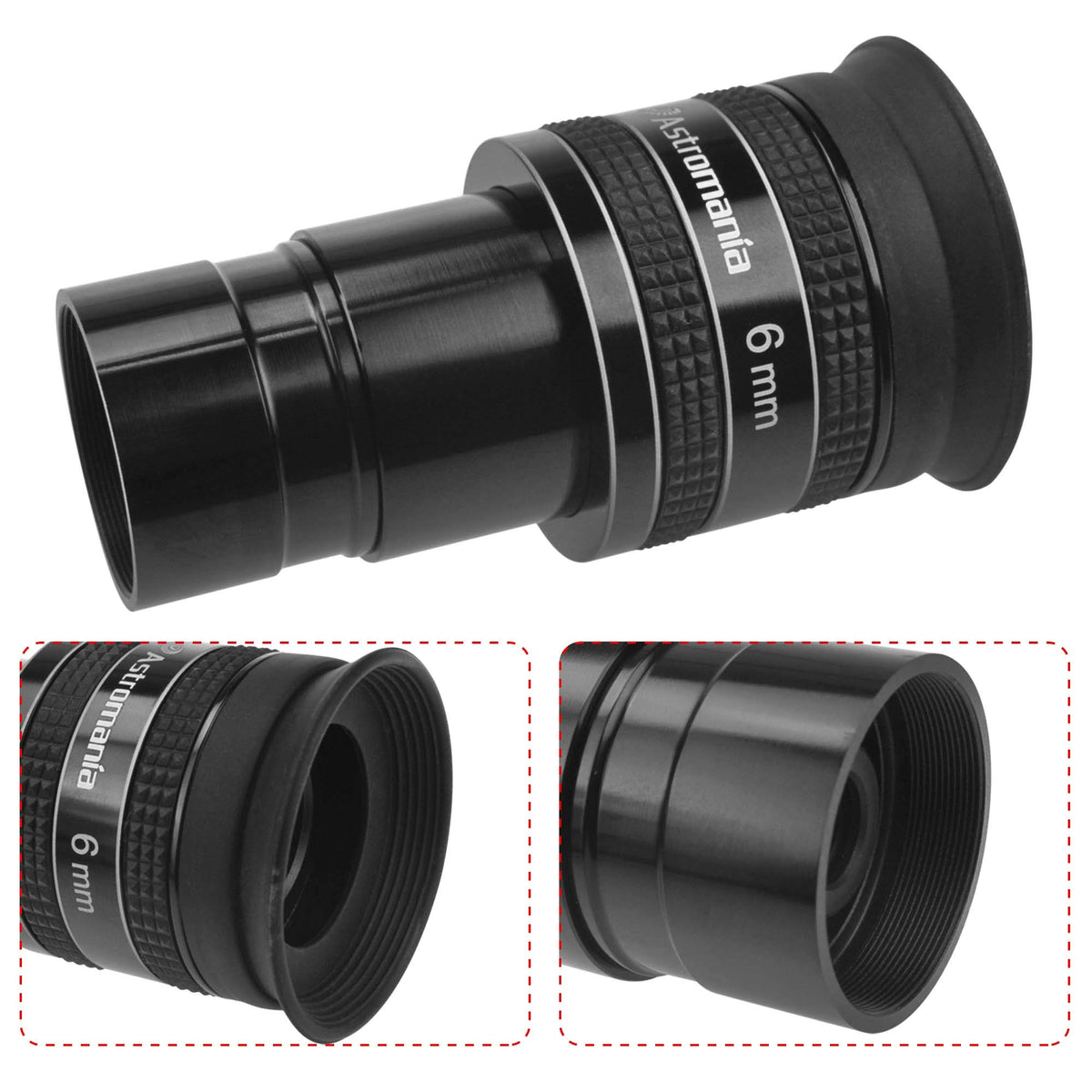 Astromania 1.25'' 6Mm 58-Degree Planetary Eyepiece For Telescope
