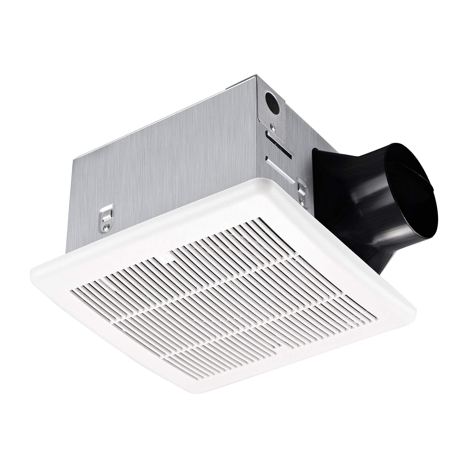 Tech Drive Bathroom Fan 110 Cfm, 1.2Sone No Attic Access Needed Installation,Very Quiet Bath Ventilation And Exhaust Fan, Ceilin