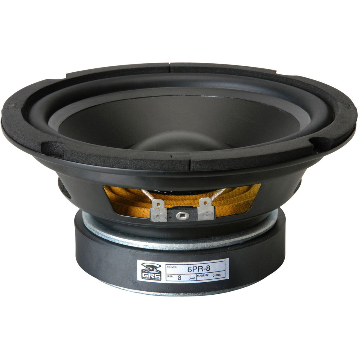 Grs 6Pr-8 6-1/2' Poly Cone Rubber Surround Woofer