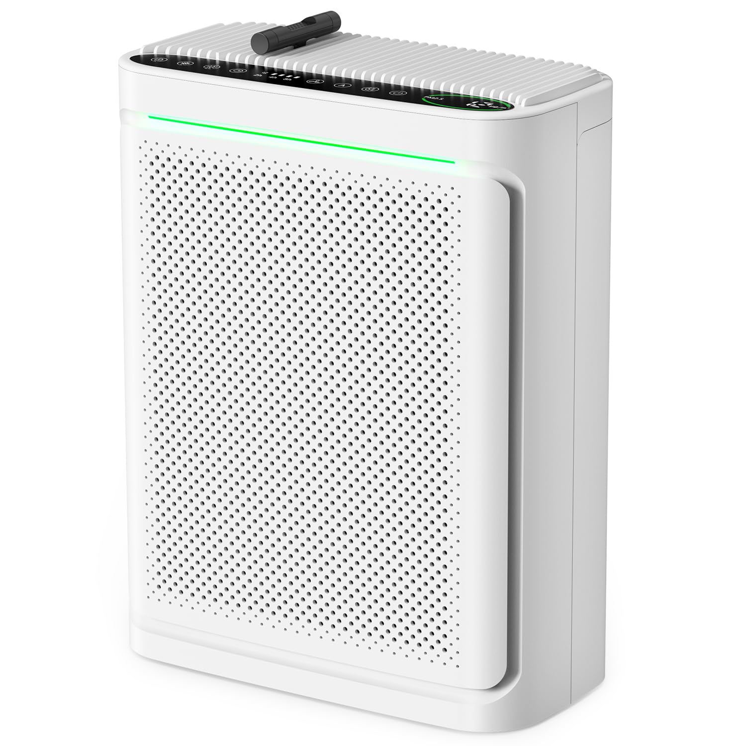VOOPNU Air Purifiers For Home With Air Quality Display Cover Area Up to 2152 Sq.Ft Equipped with True H13 Washable Filter Air Cl