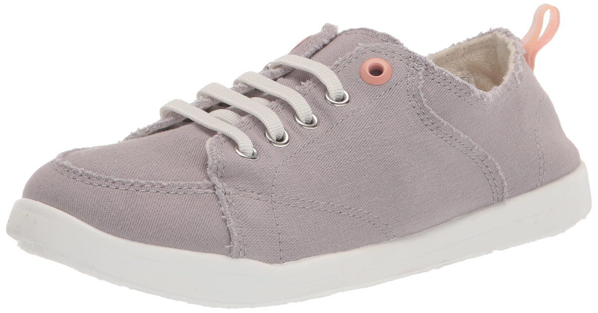 Vionic Pismo Womens Casual Supportive Sneaker Light Grey - 6 Wide
