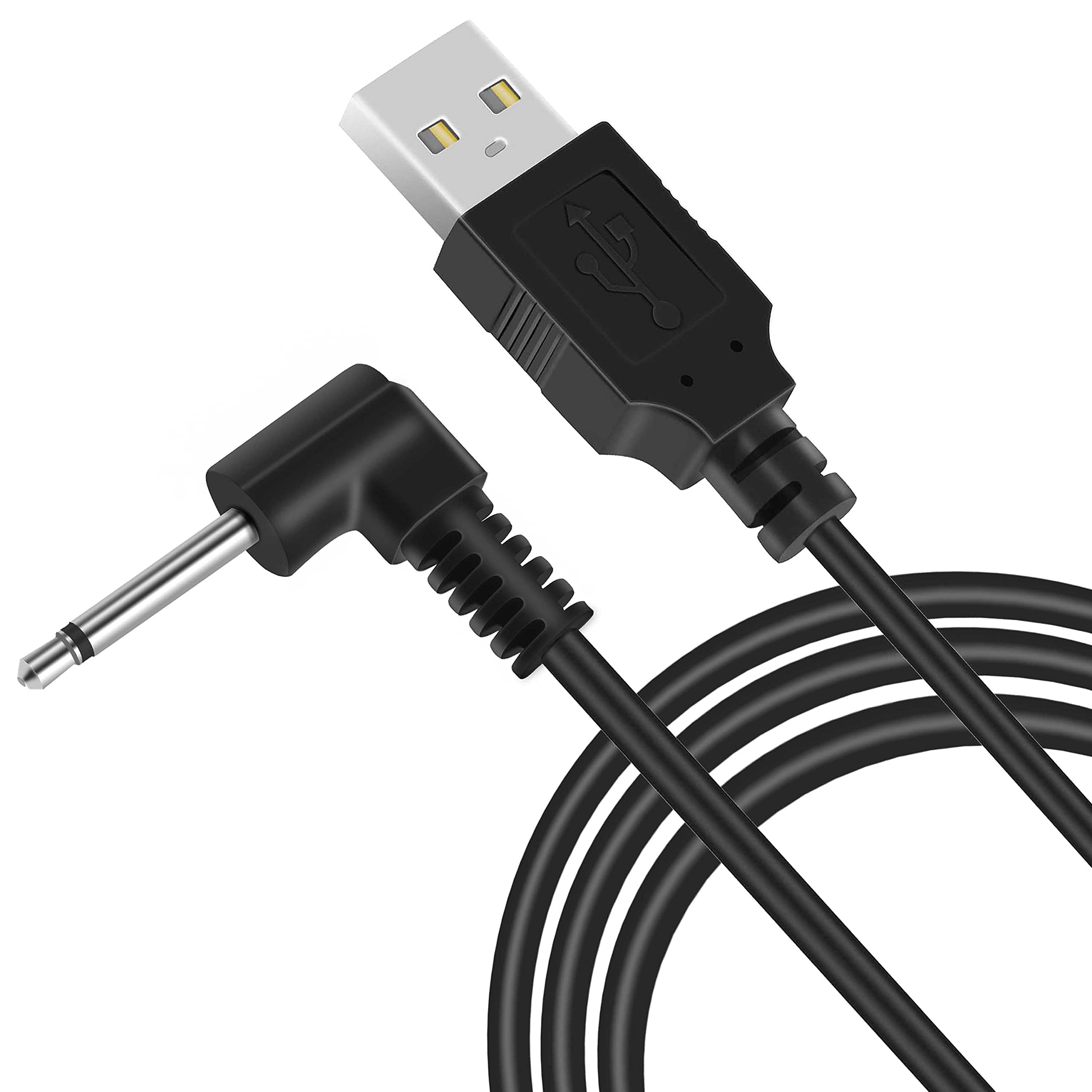 Bicmice 2.7Ft Dc Charger Fast Dc Charging Cable Usb To Dc 2.5Mm Replacement Charger Cord