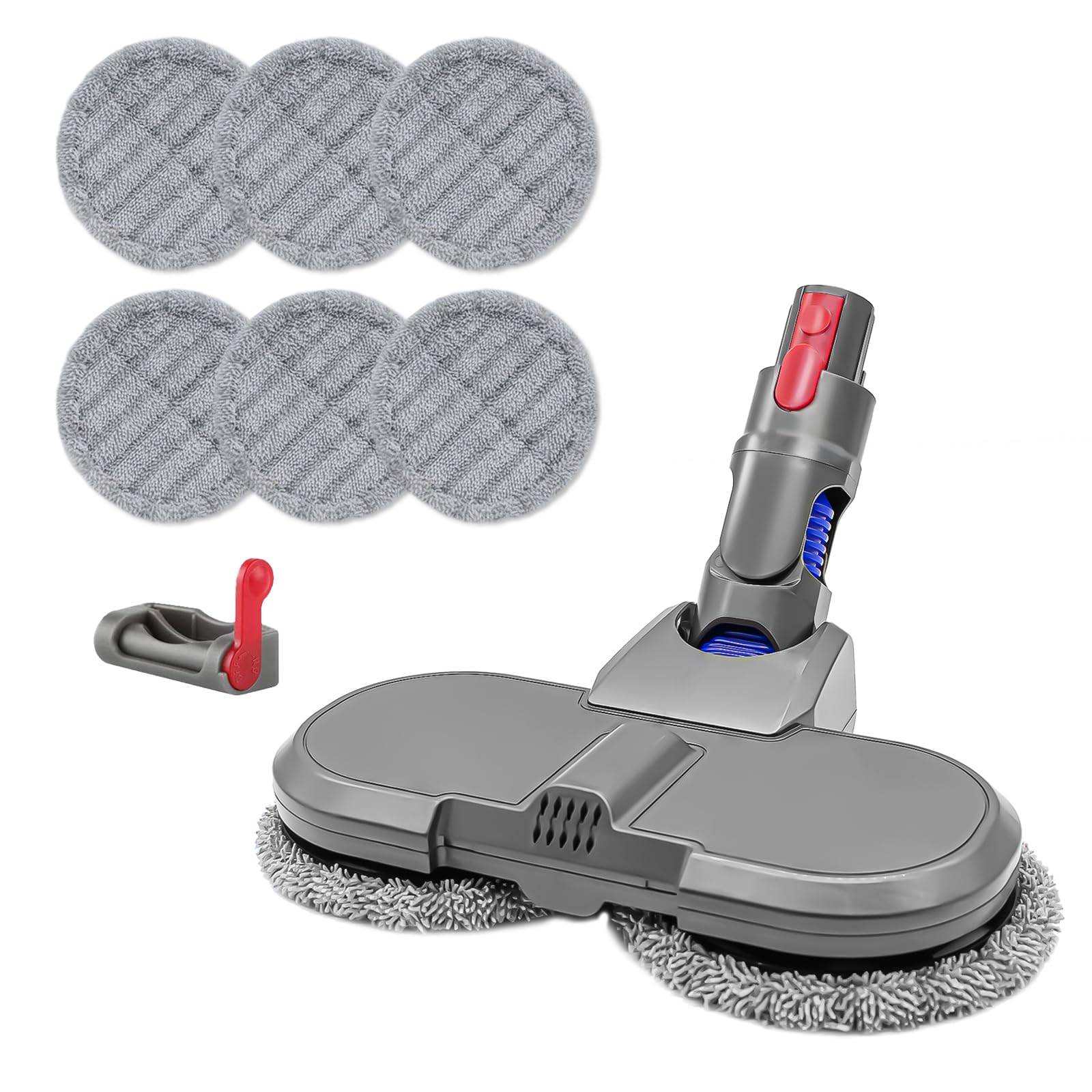 Coodss Vacuum Cleaner Attachment, Electric Mop Head For Dyson V7/V8/V10/V11, Wet & Dry, Hardwood Floor