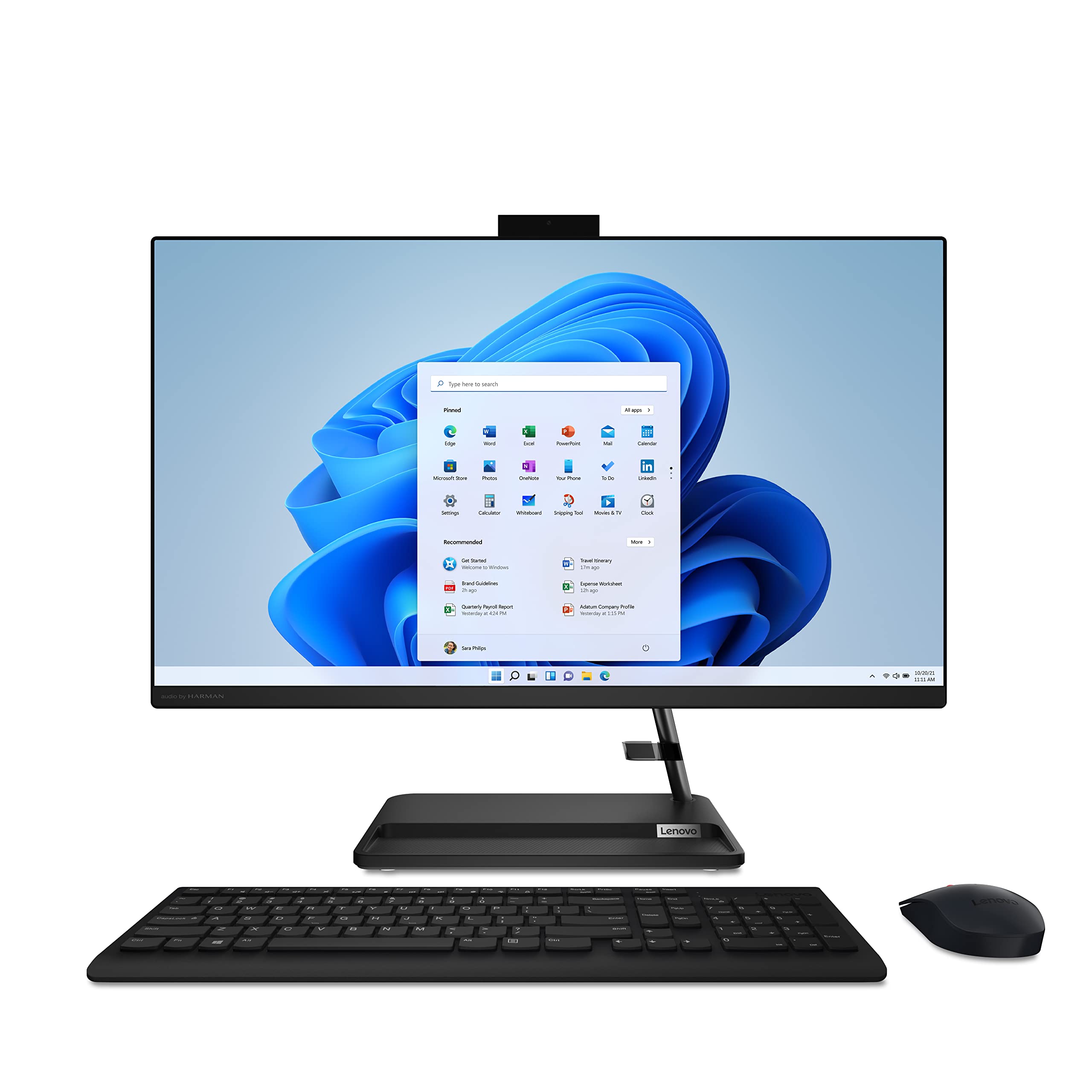 Lenovo IdeaCentre AIO 3i - 2022 - All-in-One Desktop - 27 FHD Touch Display - 5MP Camera - Windows 11 Home - 8GB Memory - 512GB 