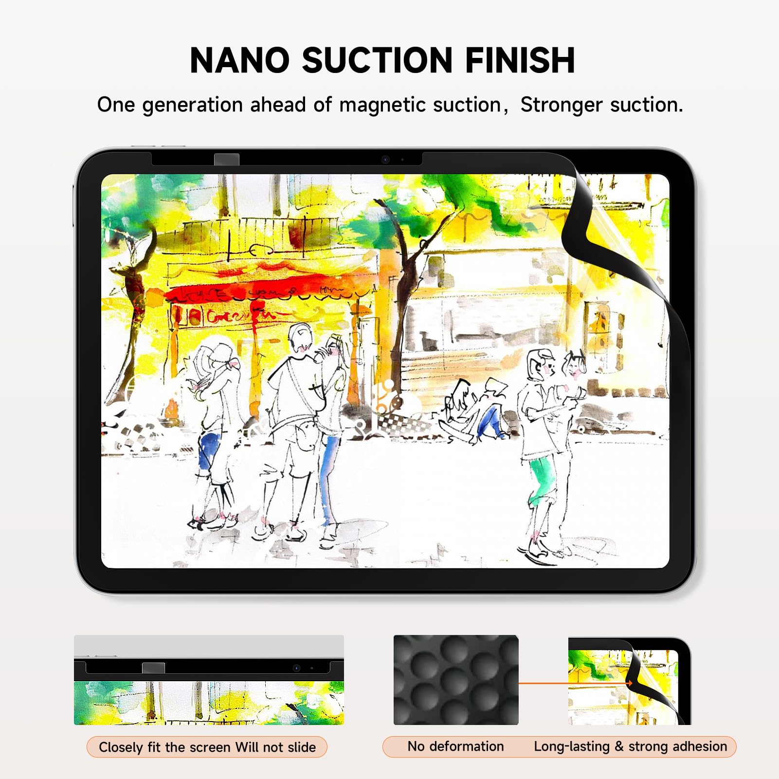 Mamol Paper Screen Protector For Ipad Pro 12.9(2022 2021 2020 2018), Write And Draw Like On Paper, Ipad Pro 12.9 Inch 6Th 5Th 4T