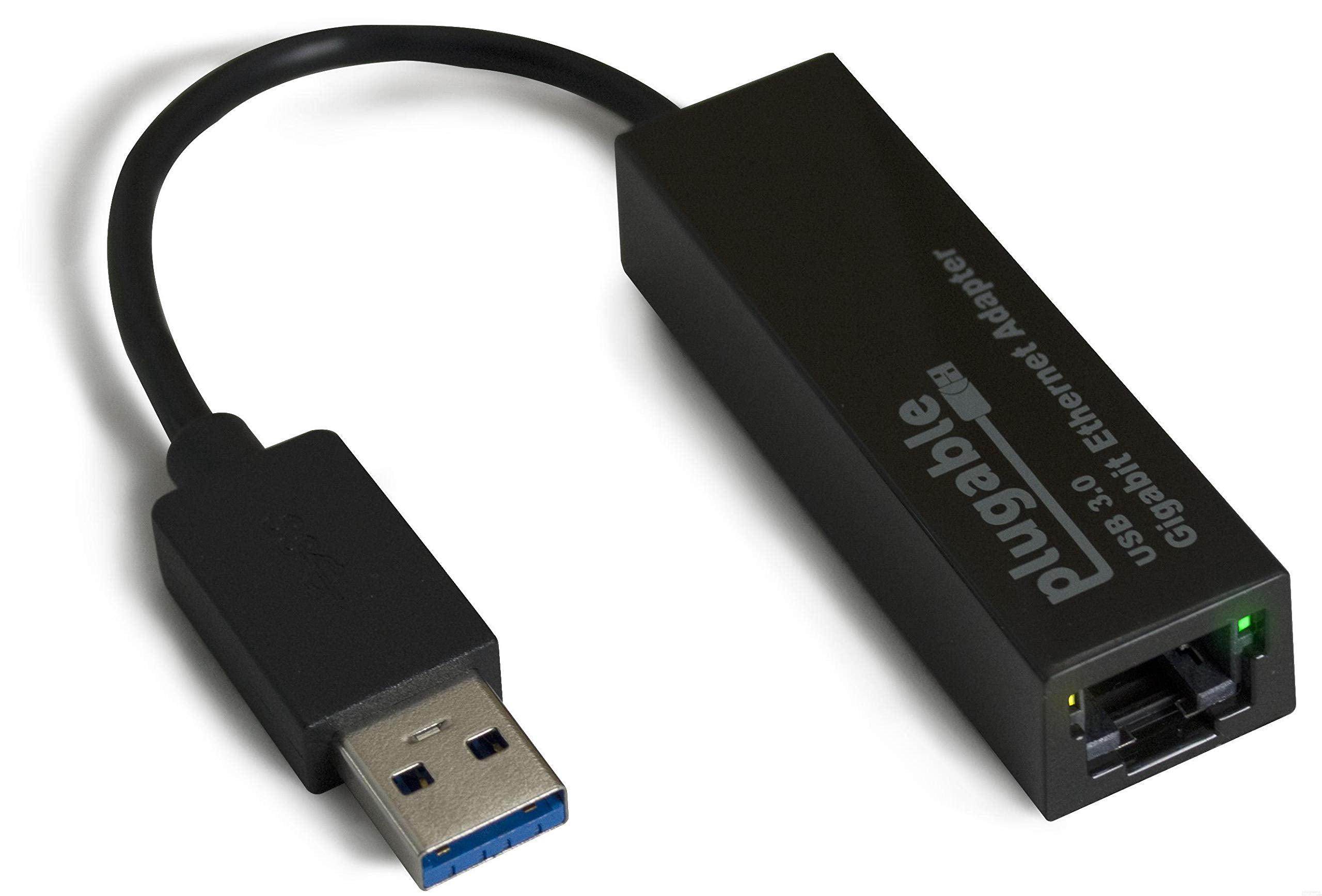 Plugable Usb To Ethernet Adapter, Usb 3.0 To Gigabit Ethernet, Supports Windows 11, 10, 8.1, 7, Xp, Linux, Chrome Os