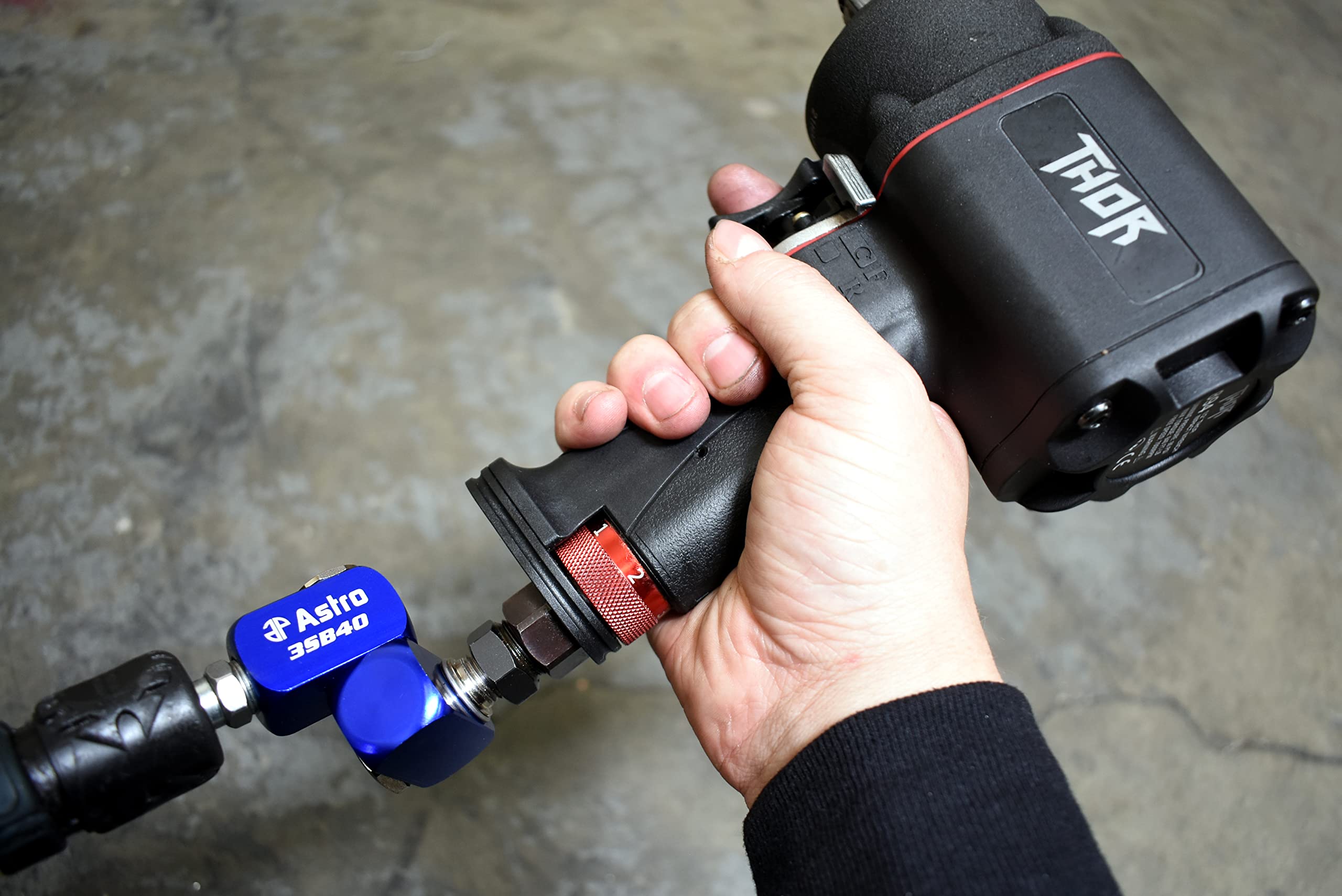 Astro Tools 3Sb40 World'S 1St High Flow 3 Way Air Swivel