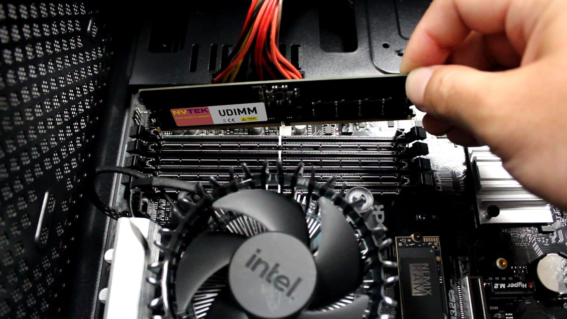 Nvtek 16Gb (1X16Gb) Ddr4 2933Mhz Pc4 23400 Udimm 2Rx8 1.2V Cl21 288 Pin Non Ecc Unbuffered Desktop Pc Computer Memory