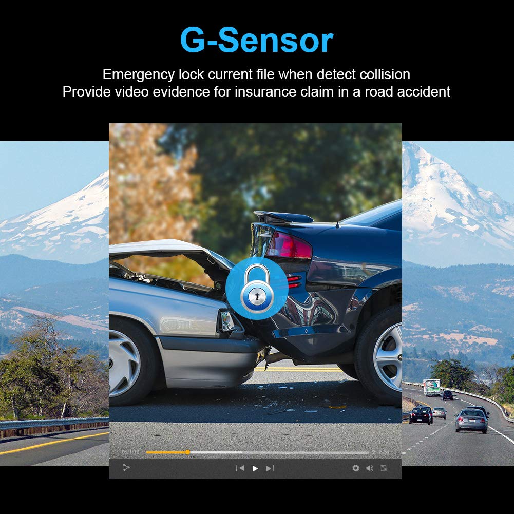 Dash Cam 1080P Full Hd 3 Inch Dashboard Camera Car Recorder With 32Gb Card 170Wide Angle Dashcam Driving Loop Recording G Sensor