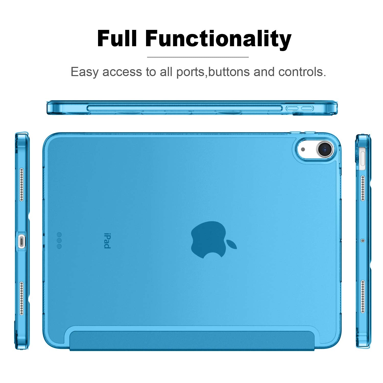 Imieet Ipad Air 11 Inch Case 2024 /Ipad Air 5/4 Case 2022/2020 10.9 Inch   Ipad Air 6Th/5Th/4Th Generation Case Slim Cover With