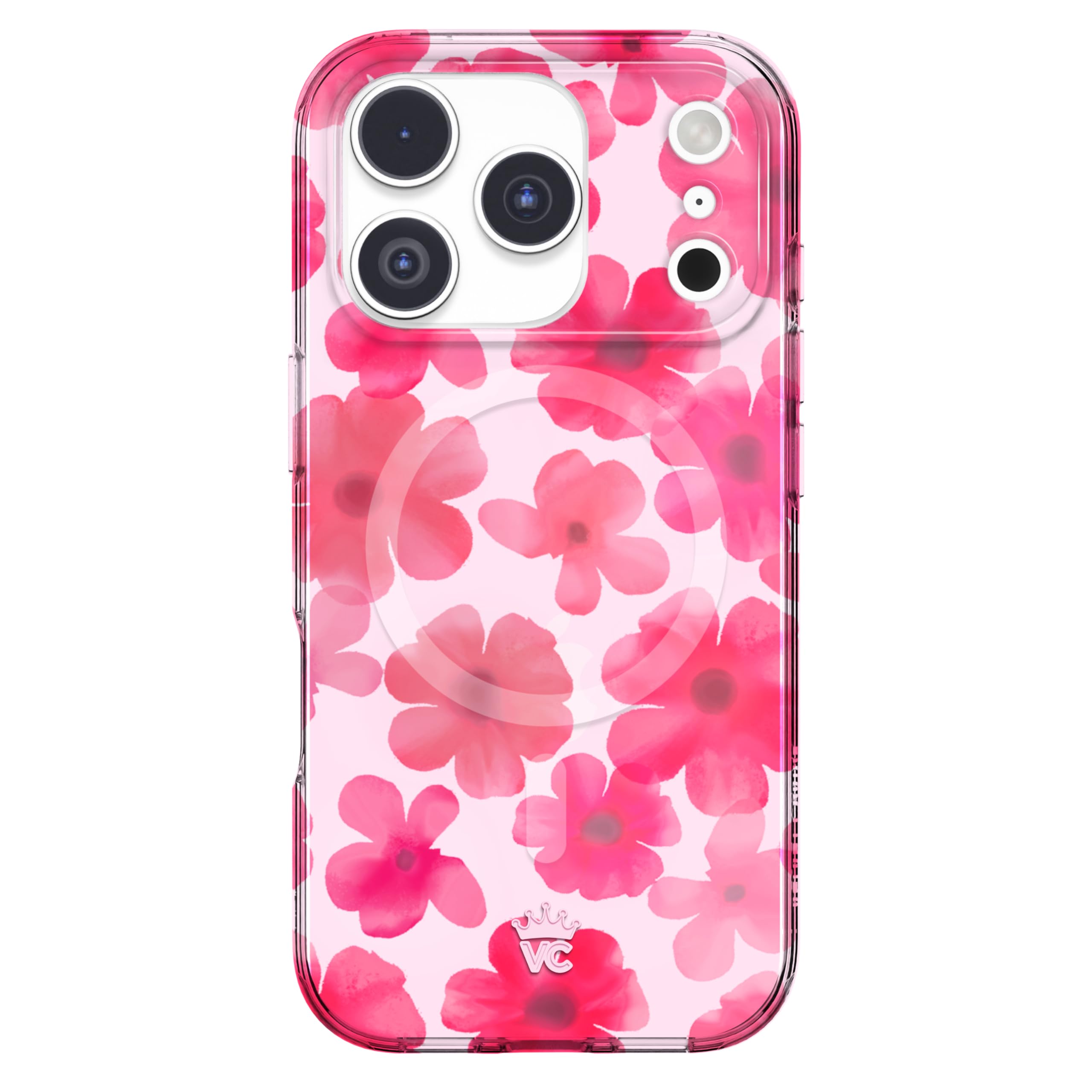 VELVET CAVIAR Case for iPhone 17 Pro | Compatible with MagSafe | 10ft Drop Tested | Protective Designer Cases | Cherry Blossom