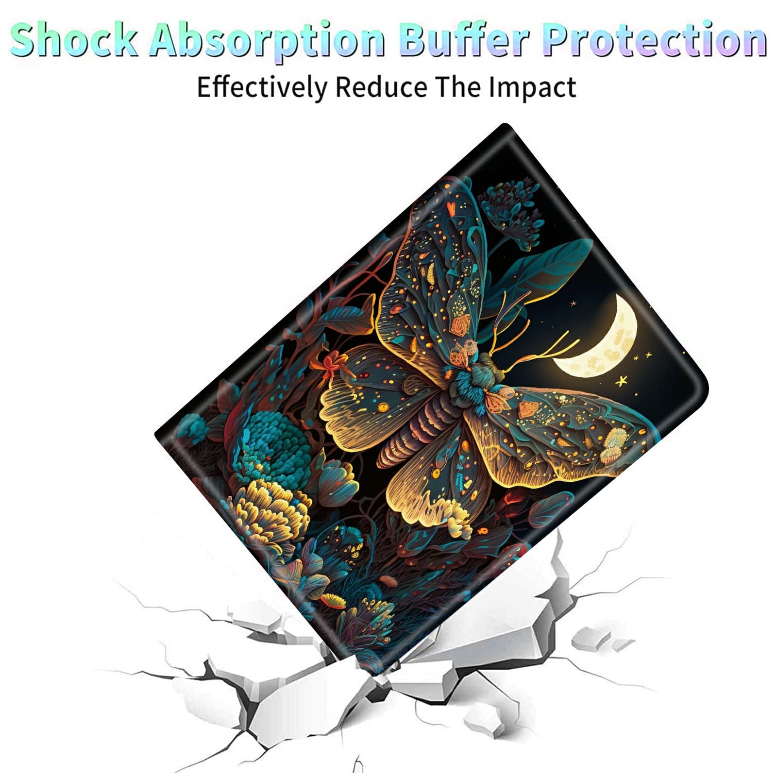 Rossy Case For 6'' All New Kindle 11Th Generation 2022 Release (Only Fit 6 Inch Basic Kindle Case 2022) Slim Pu Leather Adjustab