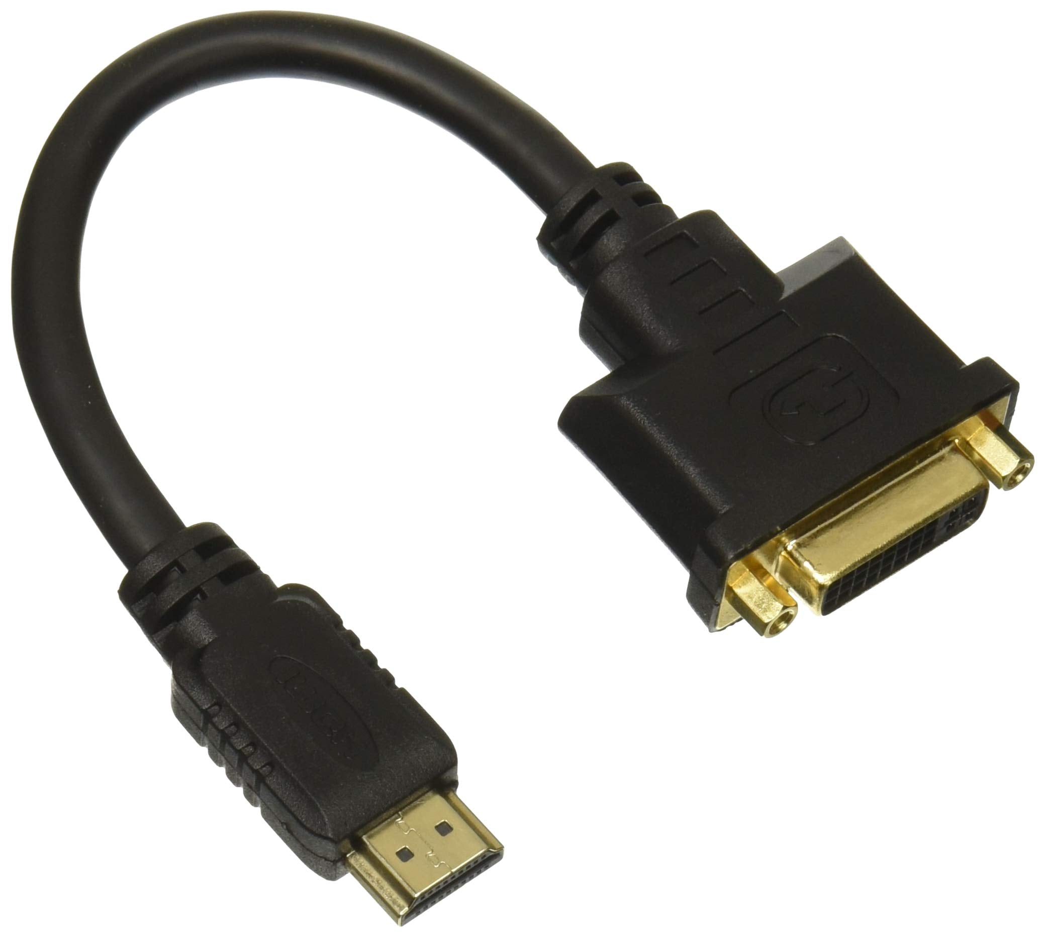 Premium 8In Hdmi To Dvi-D Video Adapter F/M- Hdmi Female To Dvi Male For Compute