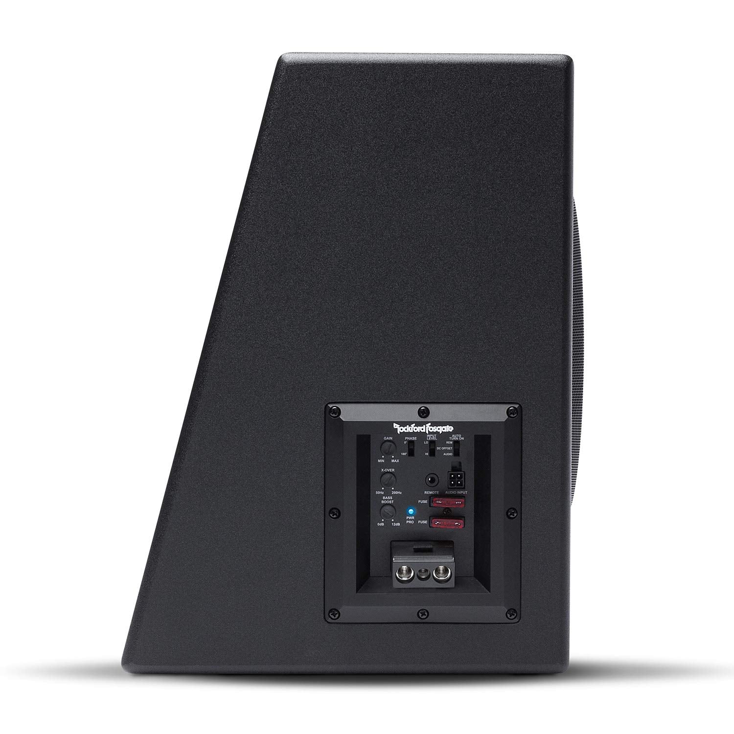Rockford Fosgate Punch P300 12 Single 12' 300 Watt Amplified Subwoofer In Enclosure   Black