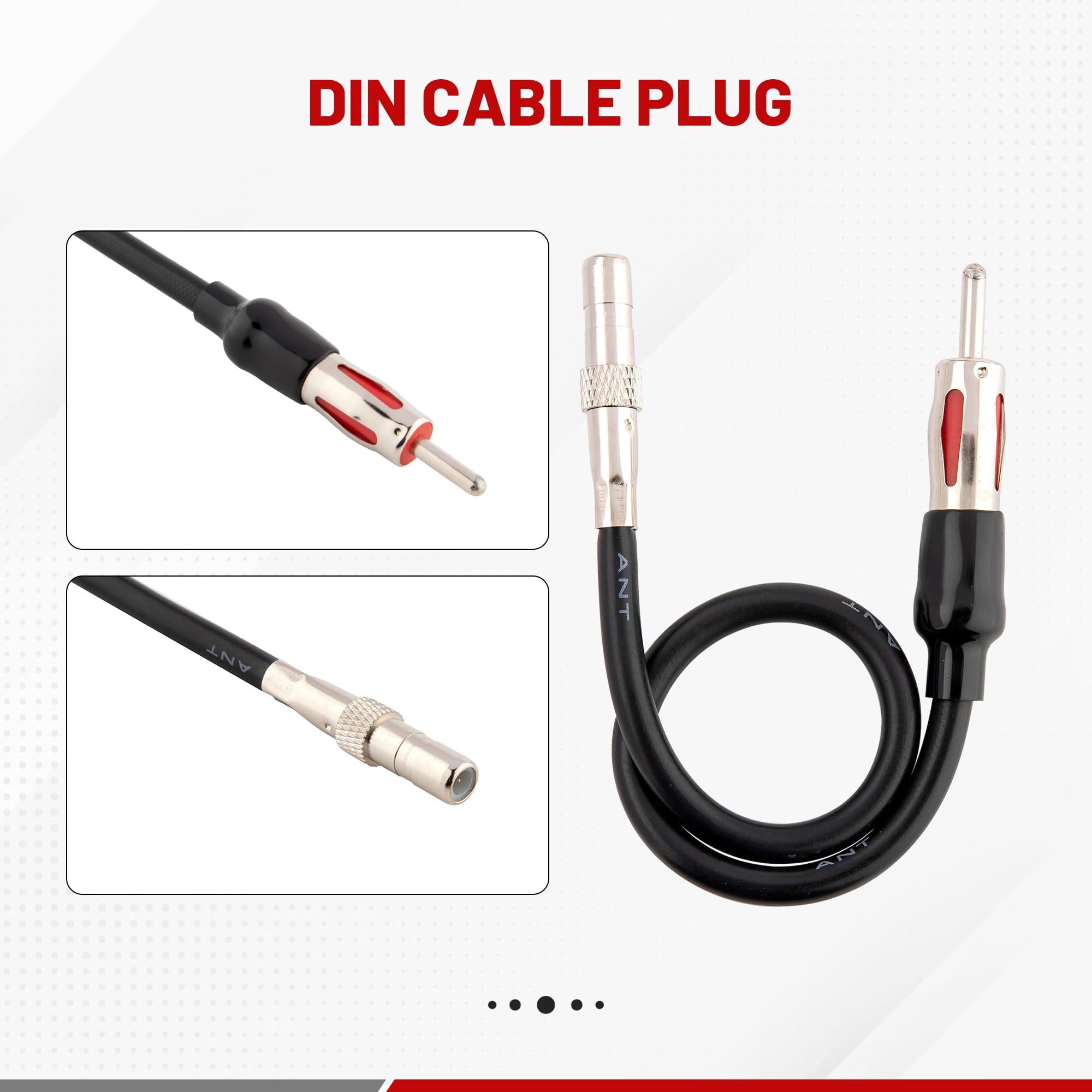 RED WOLF Radio Wiring Harness & Antenna Adapter for 2006-2013 GM GMC Sierra, Chevy Impala, Buick, Cadillac - Aftermarket Stereo Install