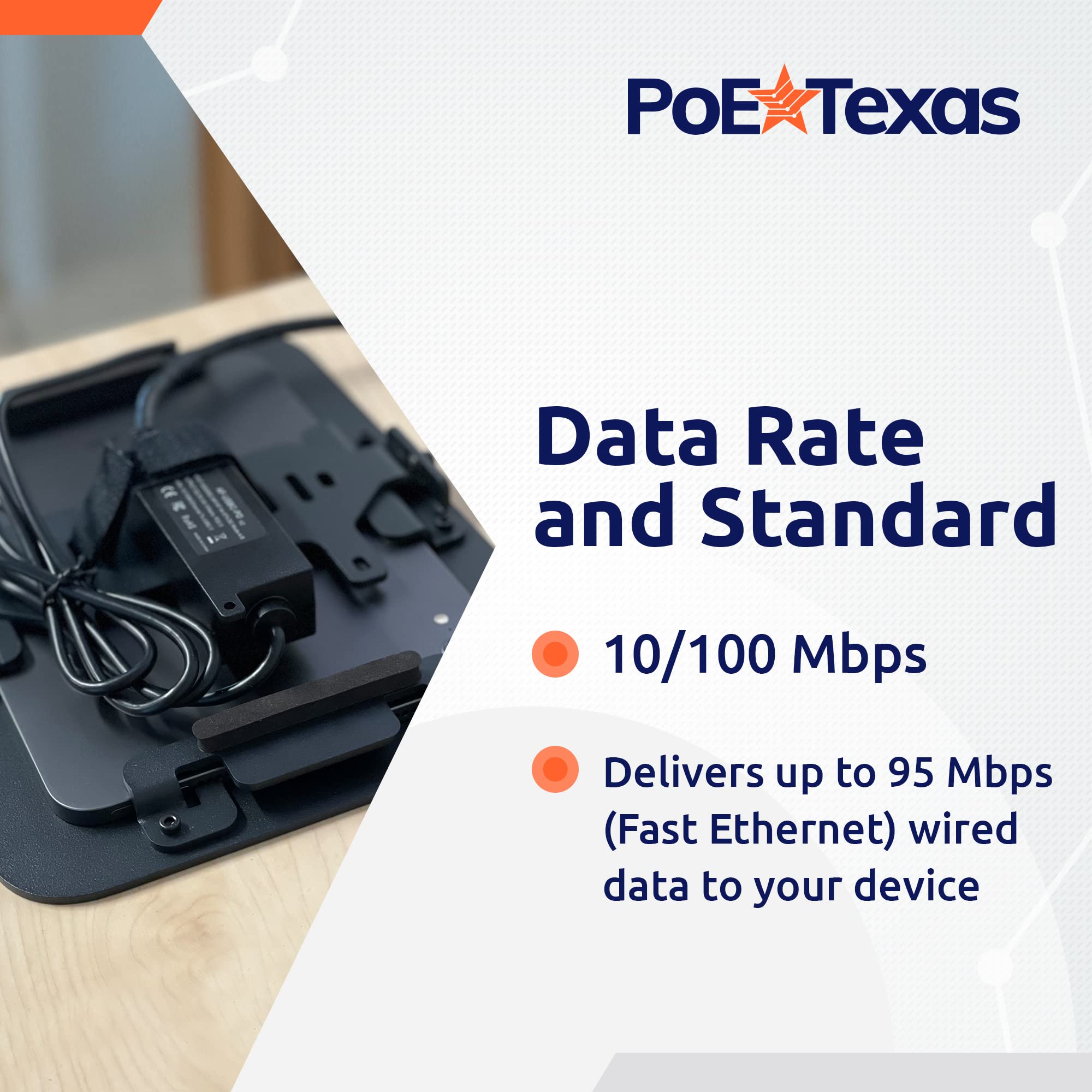 Poe Texas Poe Power For Usb C Devices, Including Google Wifi & Raspberry Pi   For Pos Systems, Digital Signage & More, 802.3Af P