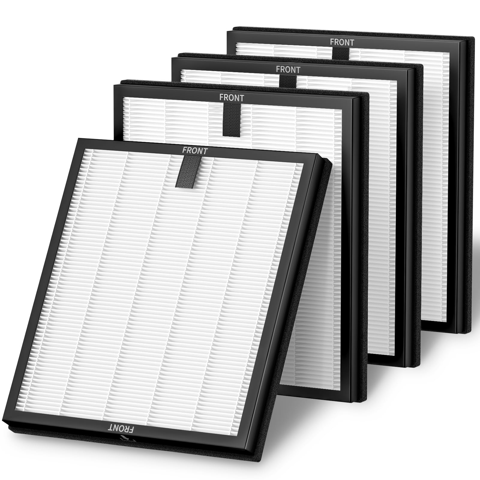 Hy4866 Filters Compatible With Morento Hy4866, Westhey Hy4866, Yiou M1 Air Purifi Er, 3 In 1 H13 Ture Hepa Replacement Filters (