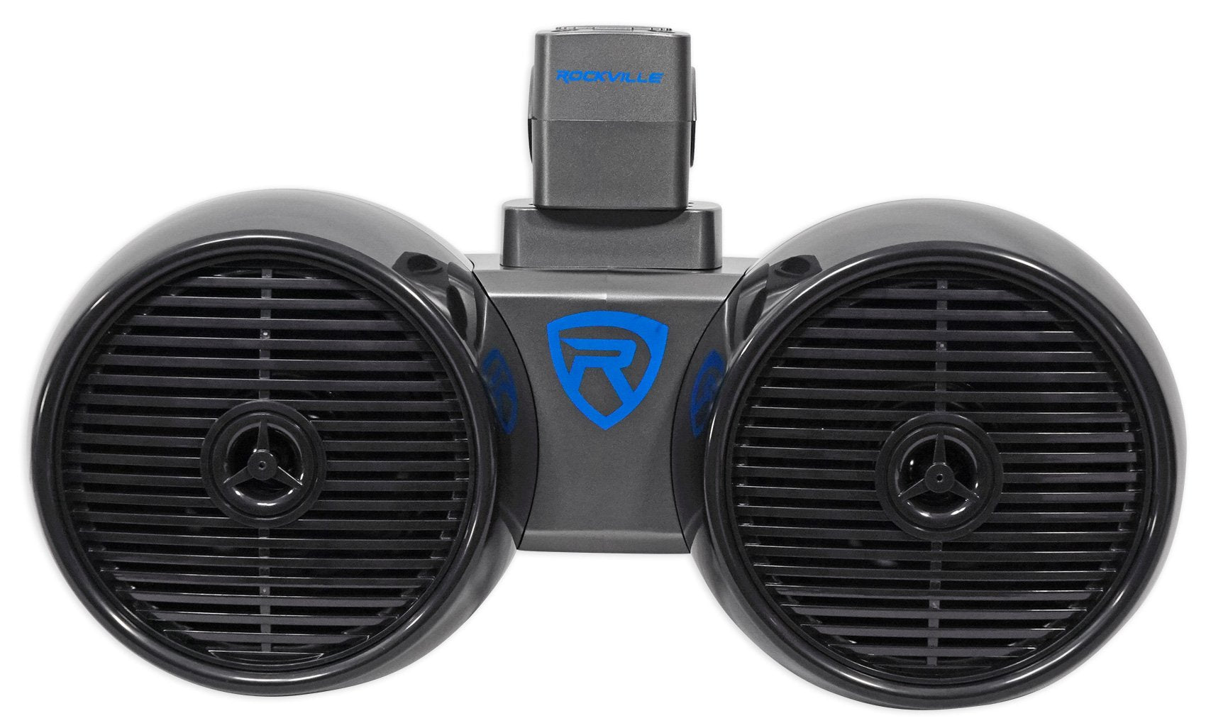 Rockville Dwb65B Dual 6.5'' Black 600 Watt Marine Wakeboard Tower Speaker System