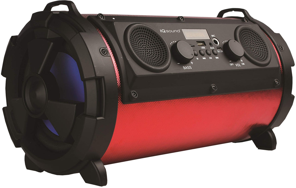 Supersonic Iq 1525Bt Rd Wireless Bluetooth      Speaker (Red)