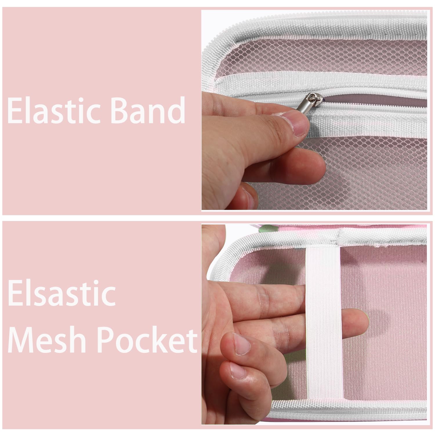 Lumus&Solem Pink Case Compatible With Phomemo D30 D35 Label Maker, Fit For Niimbot D11 D110, Fit For Jadens D110, Case Easily St