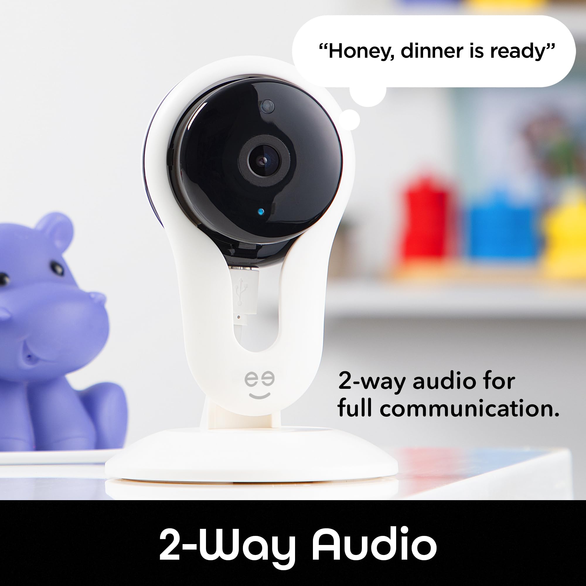 Geeni Aware 1080P Indoor Smart Home Security Camera 2 Pack | 2 Way Talk, Night Vision, Motion Alerts | Works With Alexa & Google Home | 2.4 Ghz Wi Fi | 2 Pack